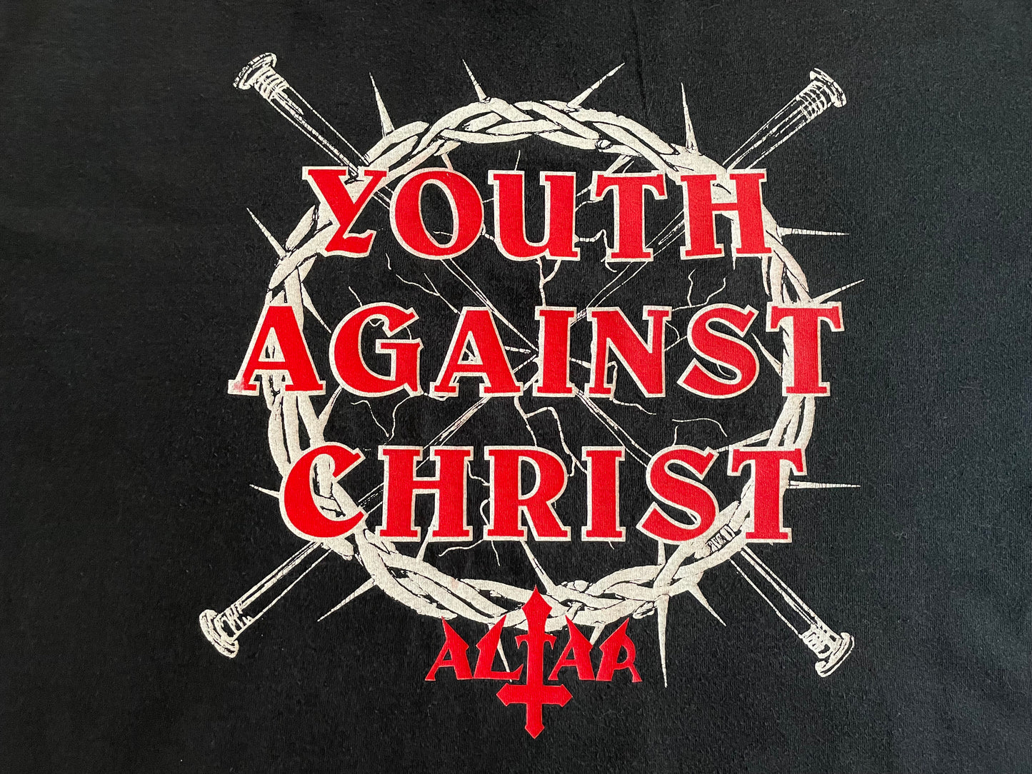 Altar - Youth Against Christ - Original Vintage 90’s Longsleeve