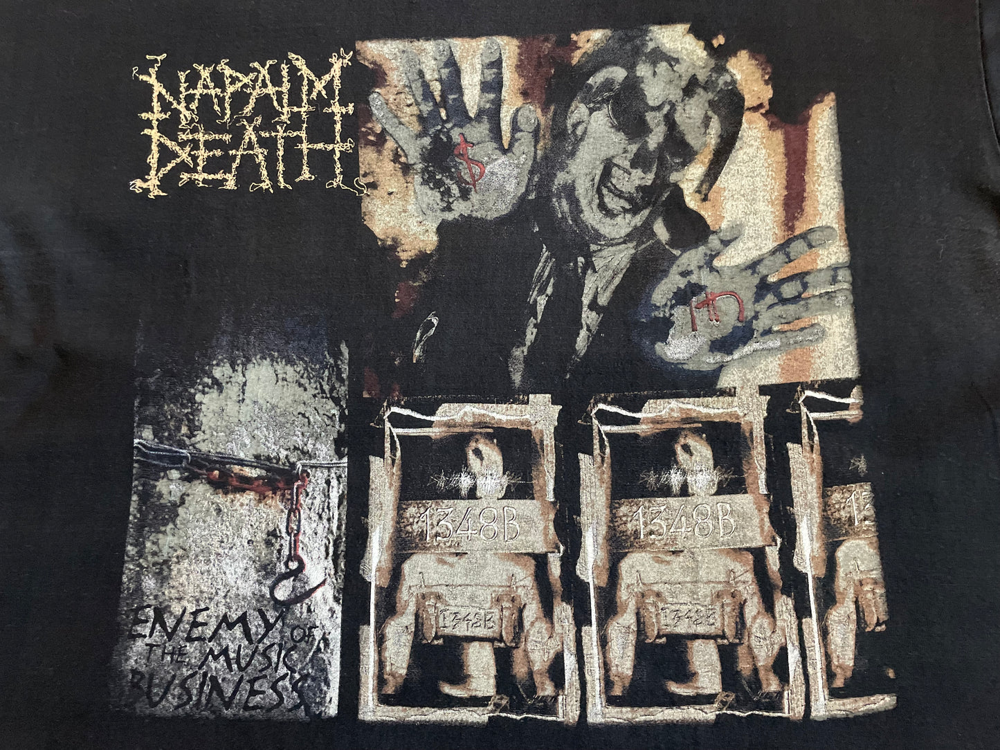 Napalm Death - Enemy Of The Music Business / Tour ‘00 - Original Vintage t-shirt