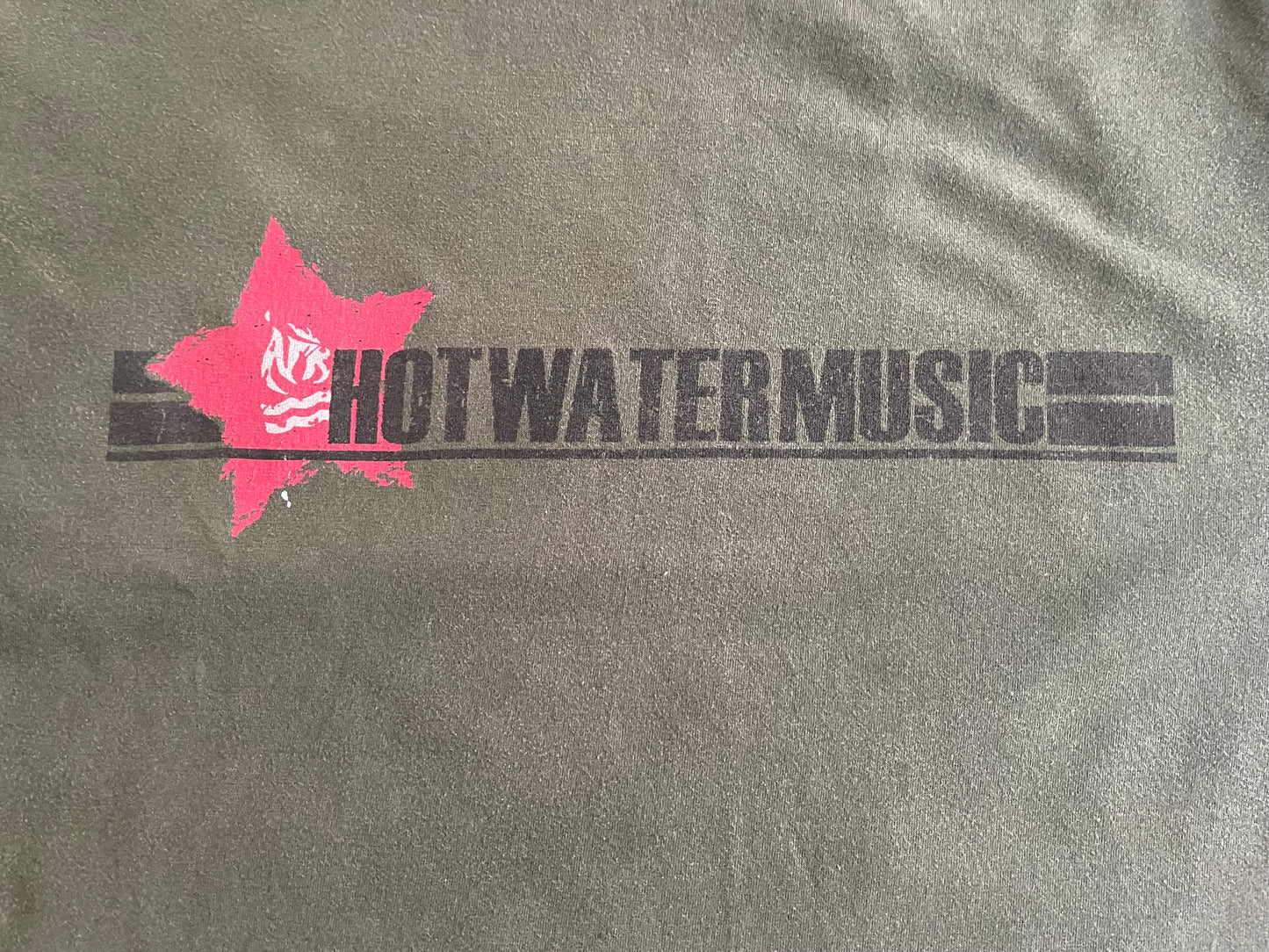 Hot Water Music - No Division European Tour 2000 - Original Vintage t-shirt