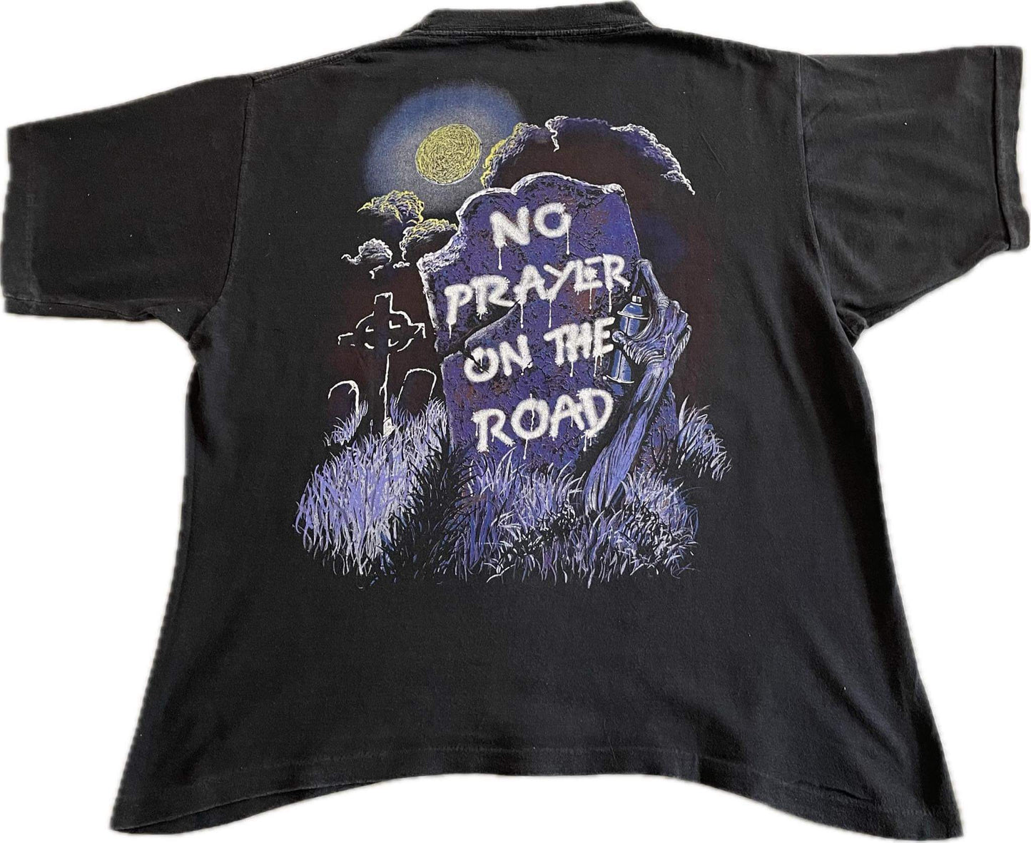 Iron Maiden - No Prayer On The Road - Original Vintage 1990 t-shirt