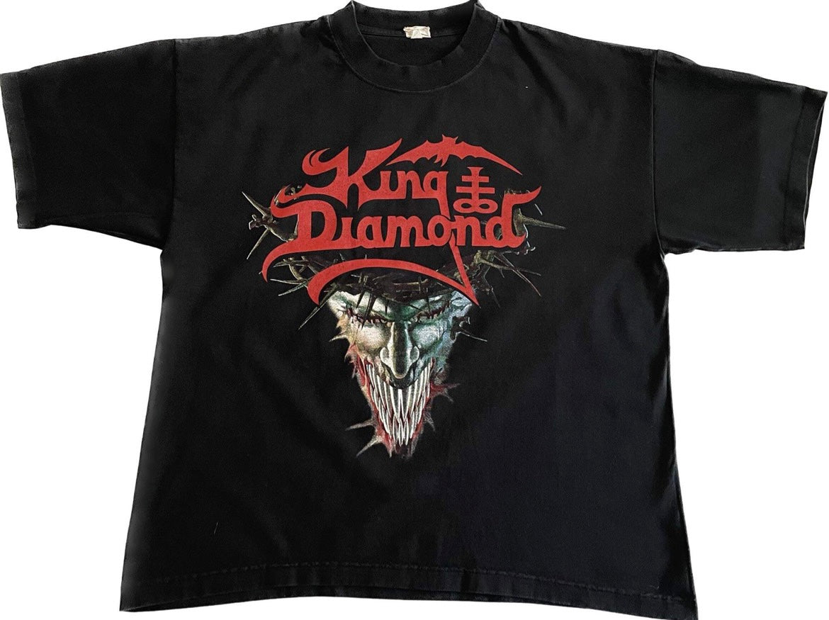 King Diamond - House Of God / European Tour 2001 - Original Vintage T-shirt