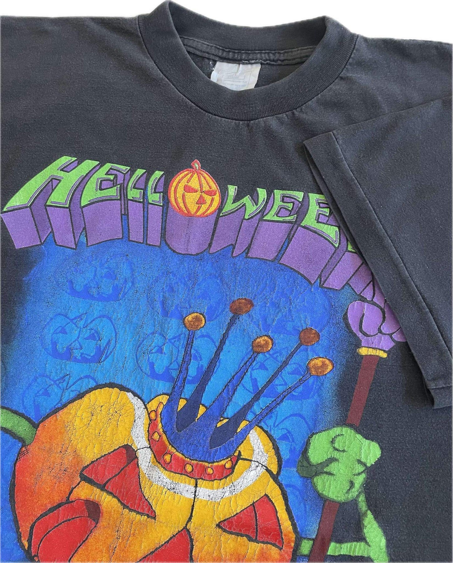 Helloween - Number One / Super Rock 1992 Mannheim - Original Vintage t-shirt