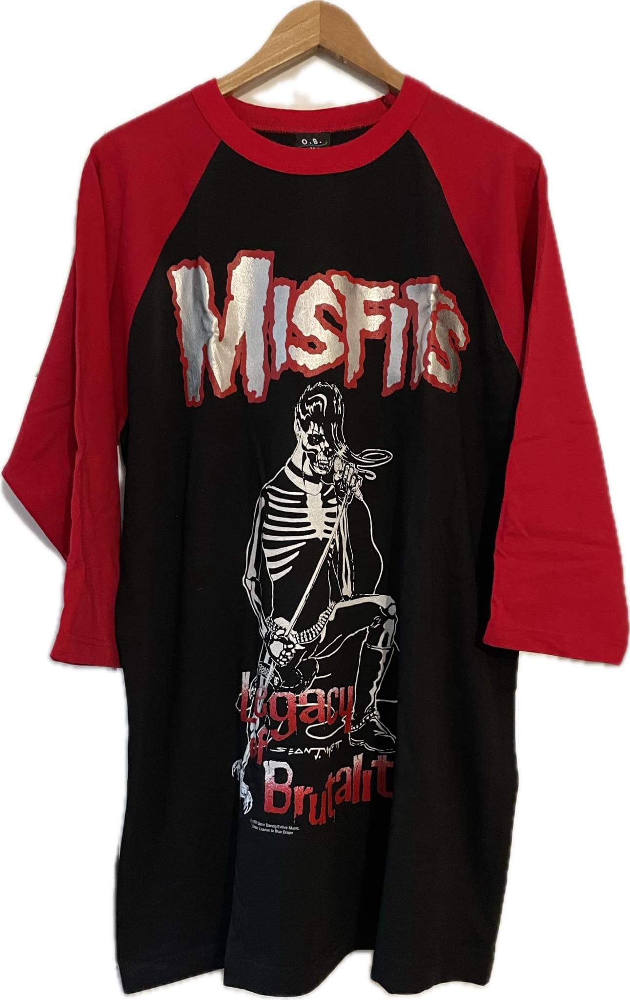 Misfits - Legacy Of Brutality - Original Vintage 1999 Raglan shirt