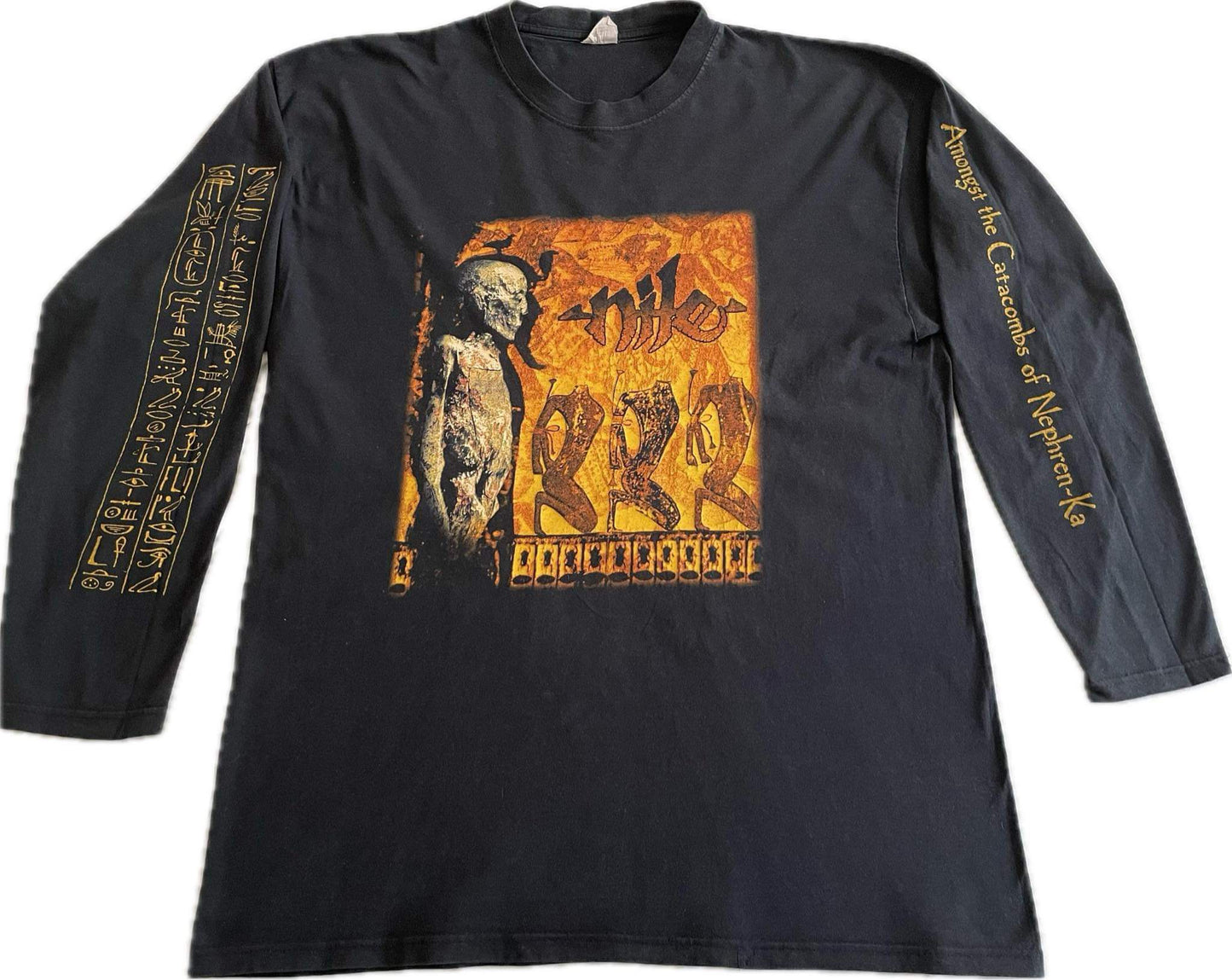 Nile - Amongst The Catacombs Of Nephren-Ka / European Tour ‘99 - Original Vintage Longsleeve