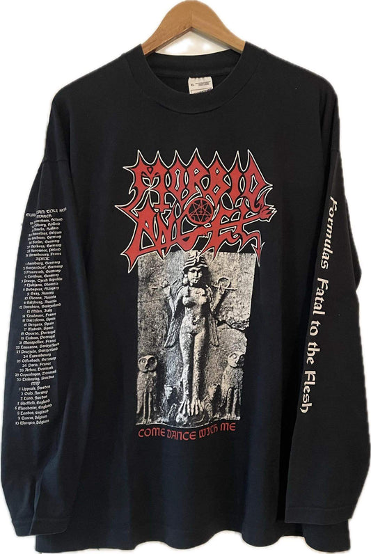 Morbid Angel - Formulas Fatal To The Flesh - European Tour 1998 - Original Vintage Longsleeve