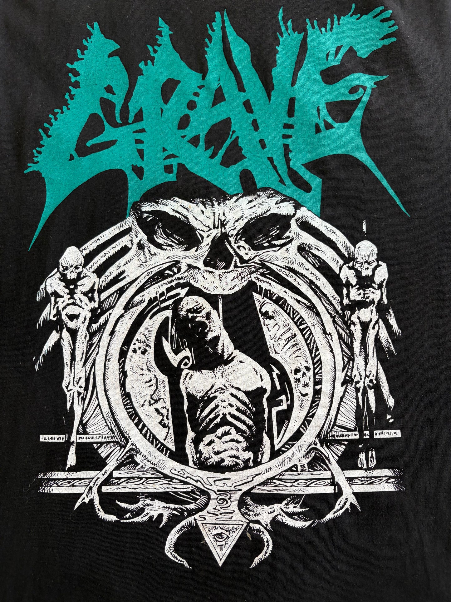 Grave - You Will Never See Tour 1993 - Original Vintage T-Shirt