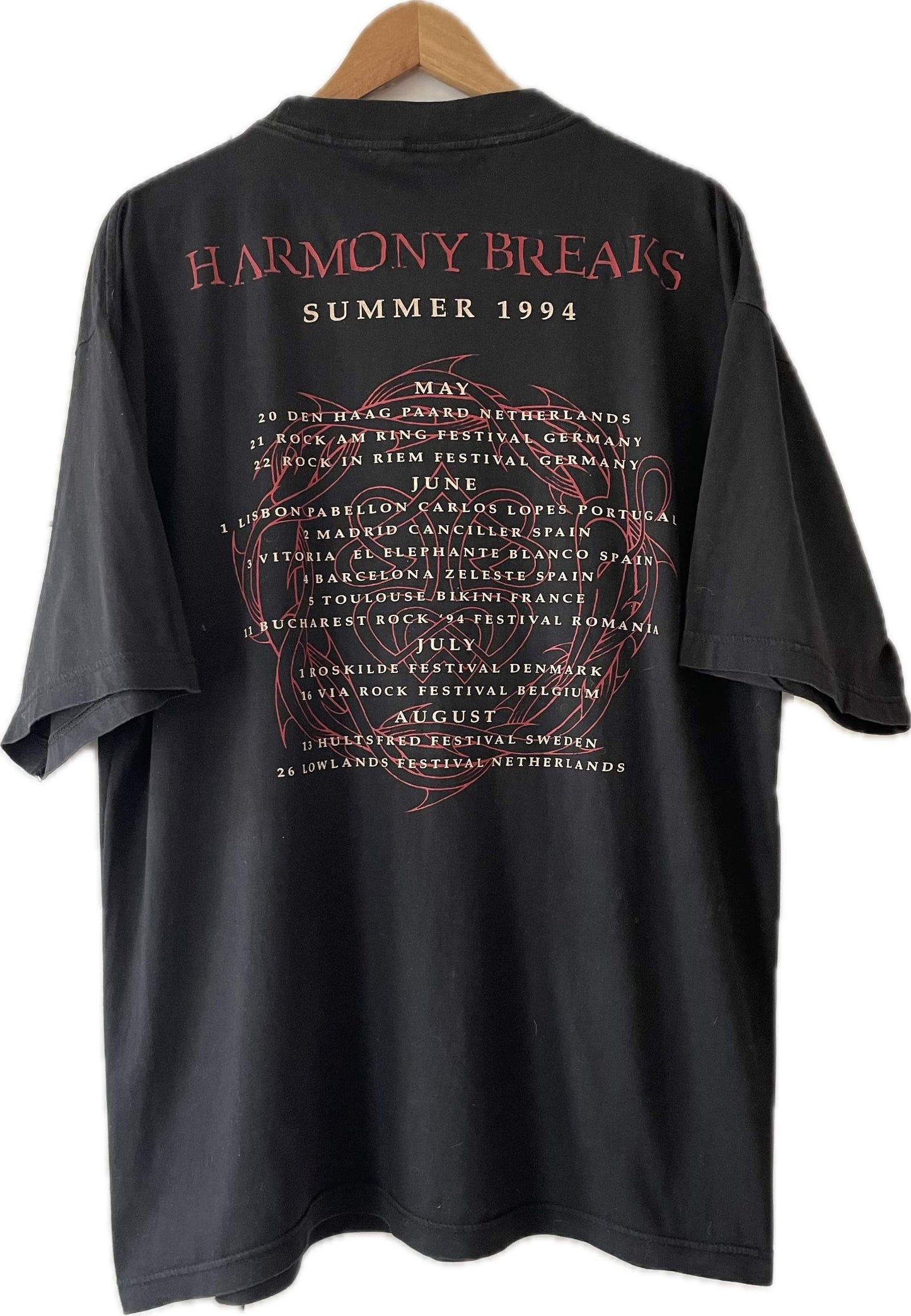 Paradise Lost - Harmony Breaks / Summer 1994 - Original Vintage t-shirt