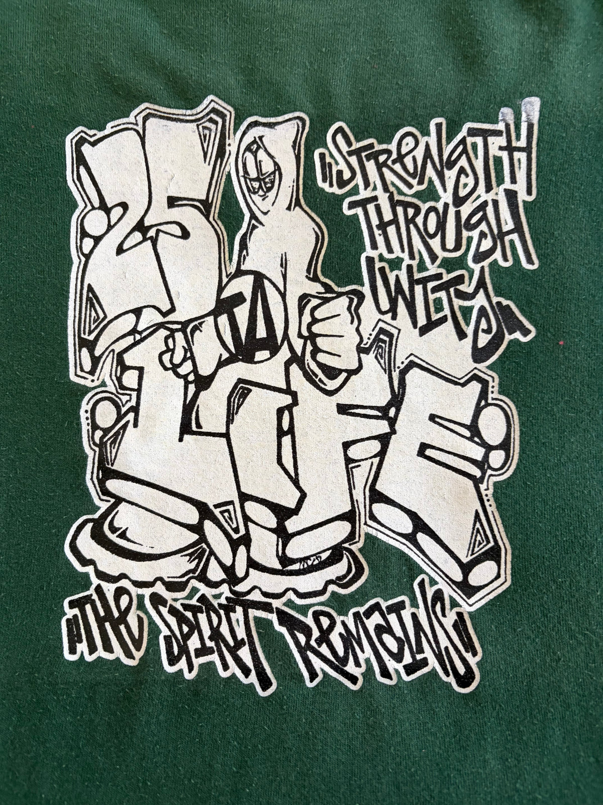25 Ta Life - Strength Through Unity - Original Vintage 1997 T-Shirt