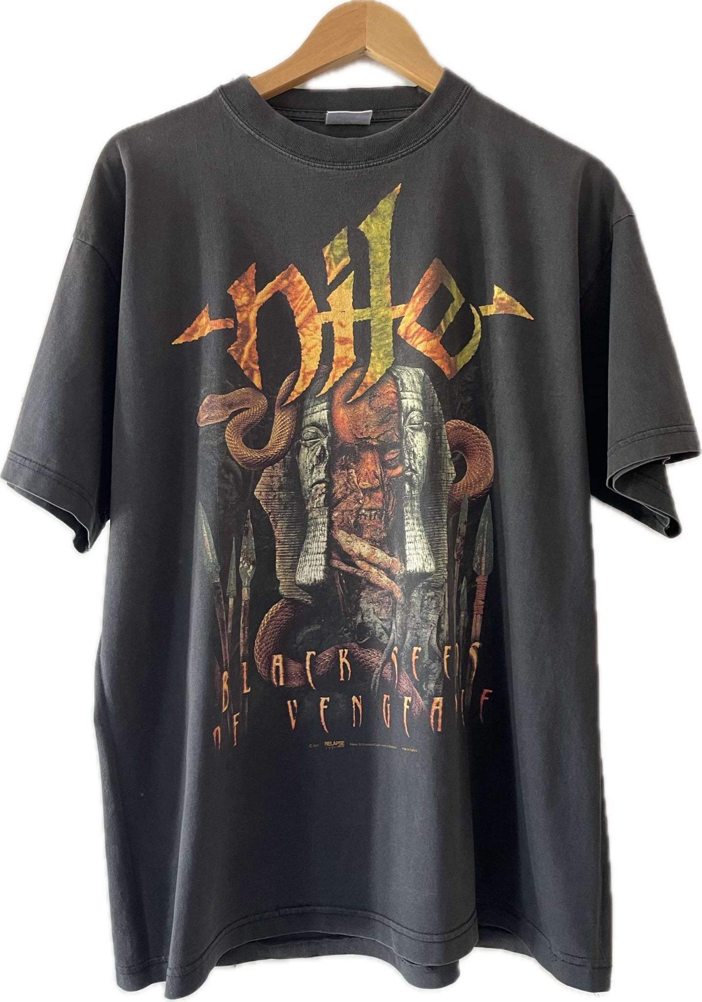 Nile - Black Seeds Of Vengeance - Original Vintage 2001 t-shirt