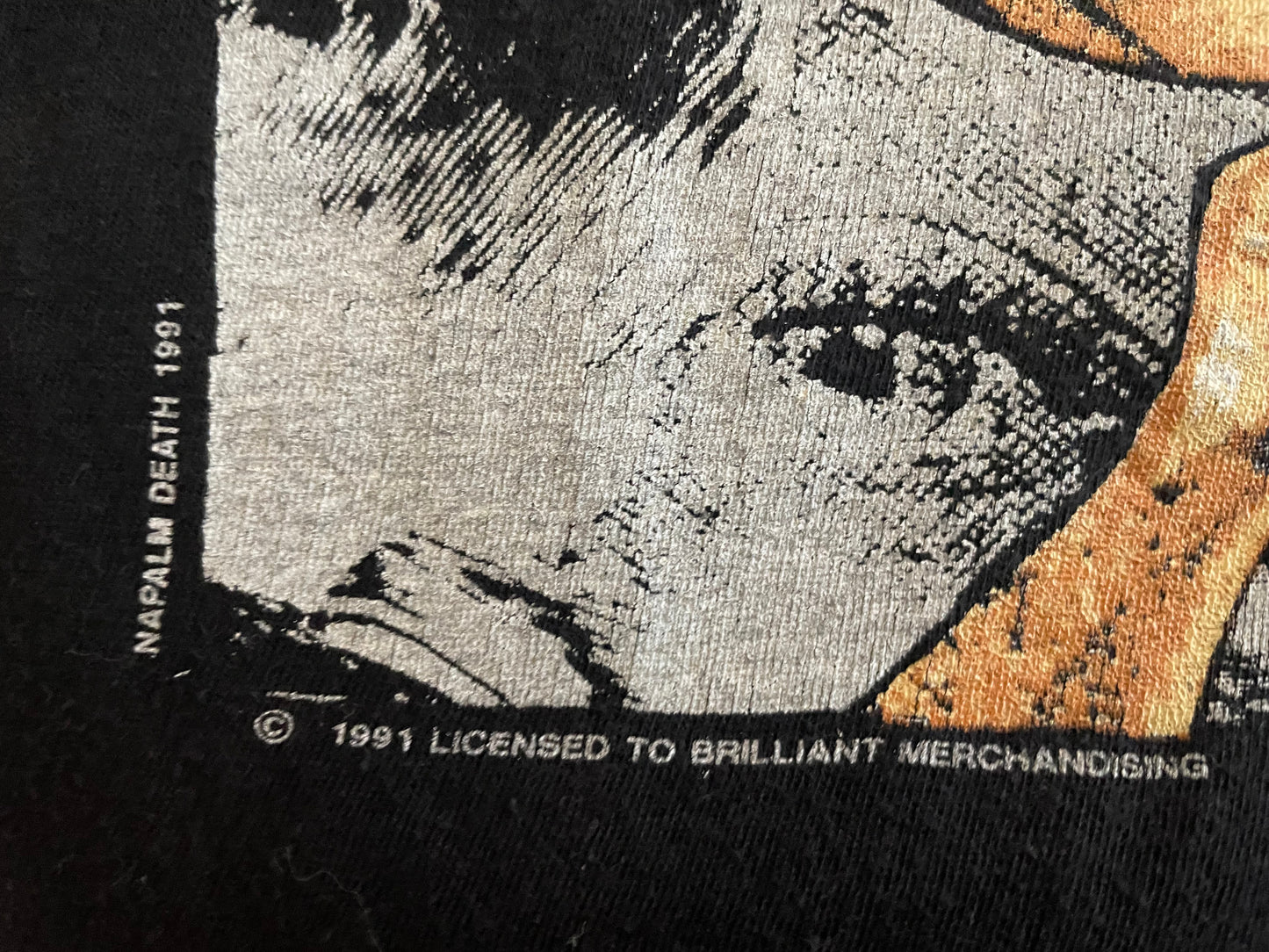 Napalm Death - Mass Appeal Madness - Original Vintage 1991 t-shirt