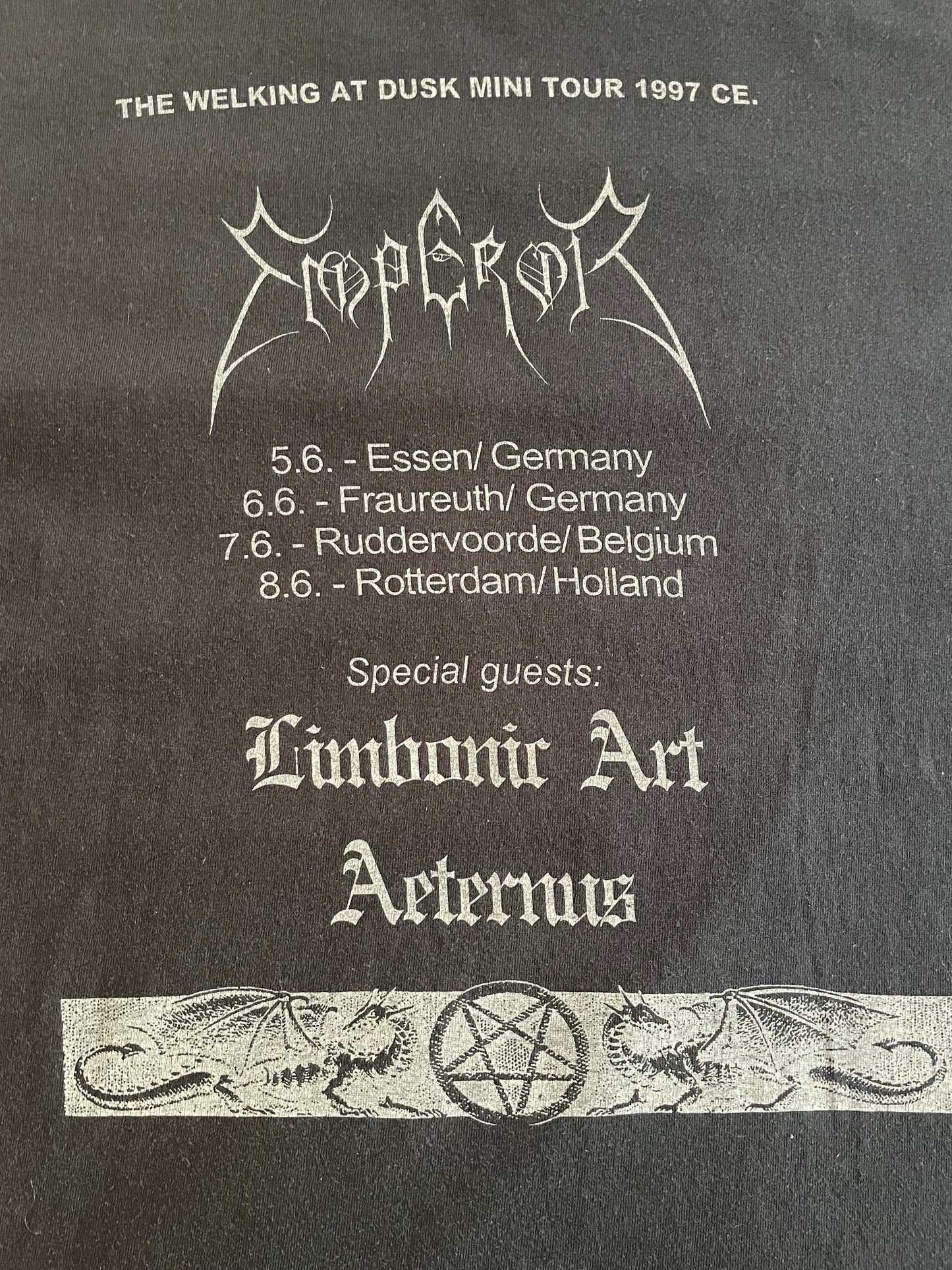 Emperor - European Conquest 1997 - Original Vintage Longsleeve