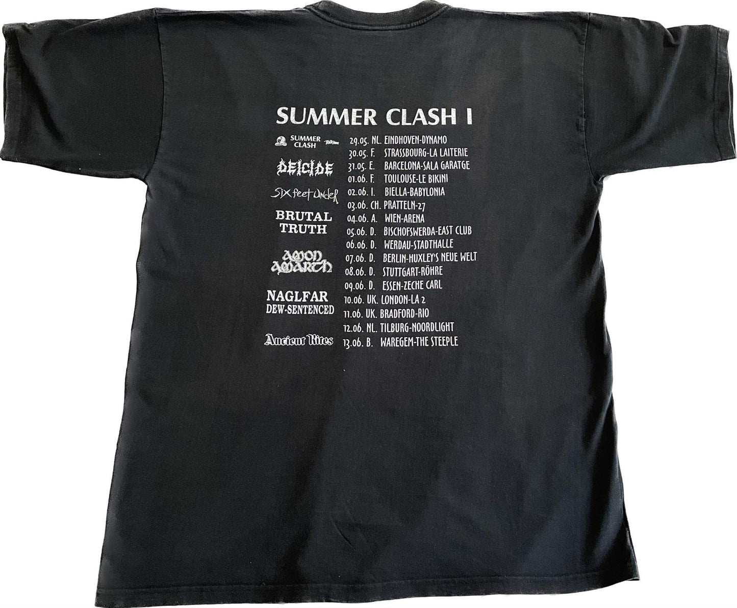 Metallysee - Summer Clash I 1998 - Original Vintage t-shirt ik