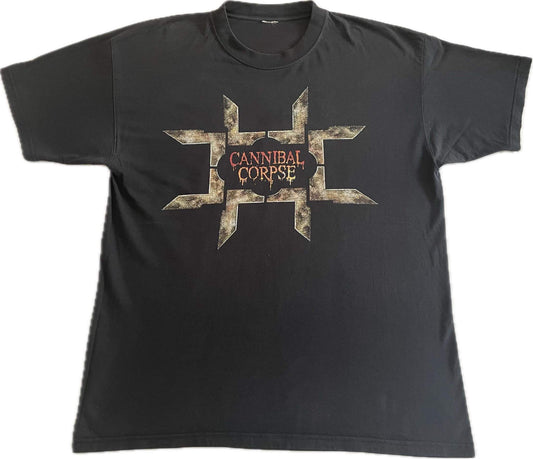 Cannibal Corpse - Bloodthirst 2001 European tour - Original vintage shirt