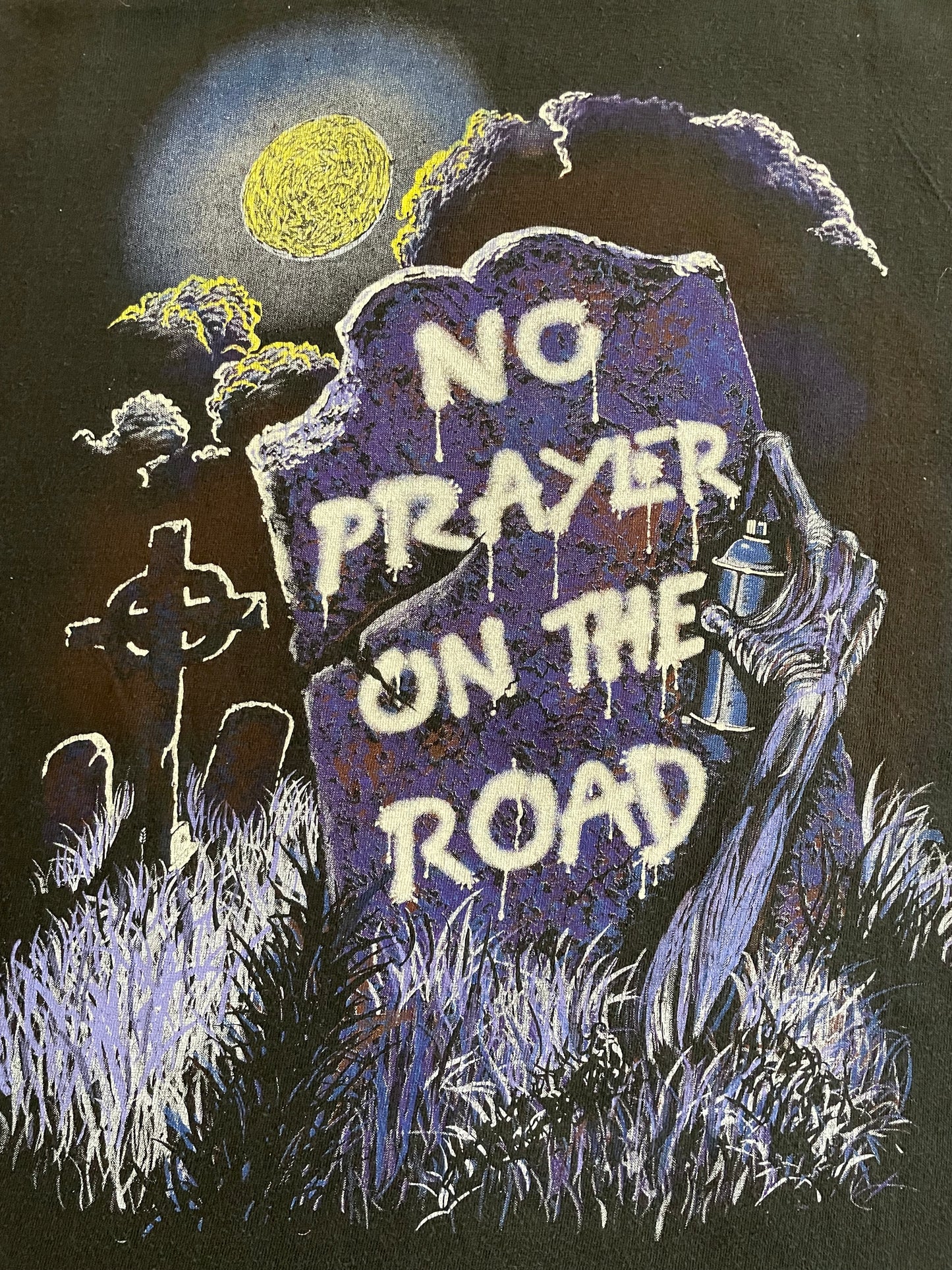 Iron Maiden - No Prayer On The Road - Original Vintage 1990 t-shirt