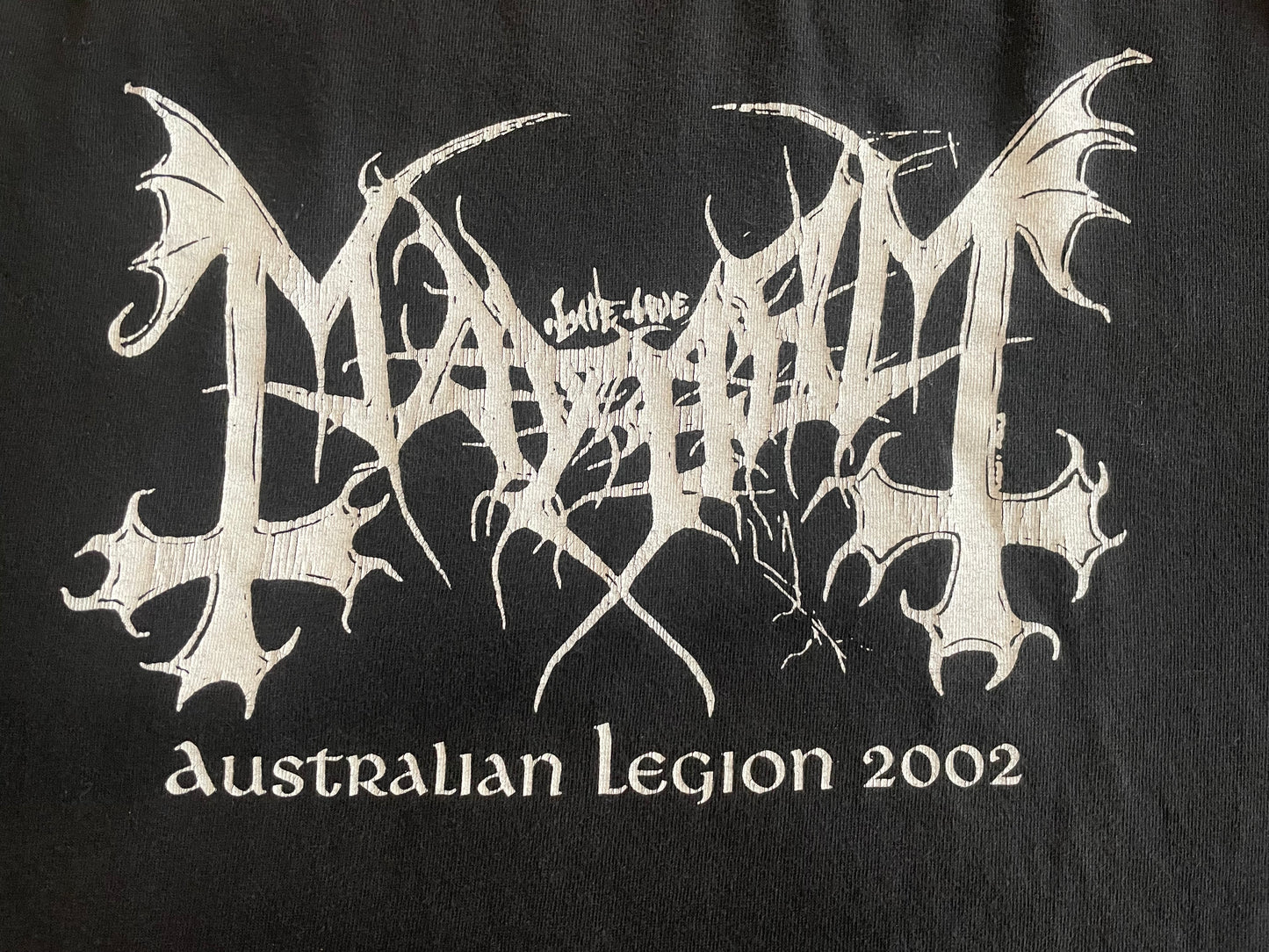 Mayhem - Australian Legion 2002 - Original Vintage Longsleeve