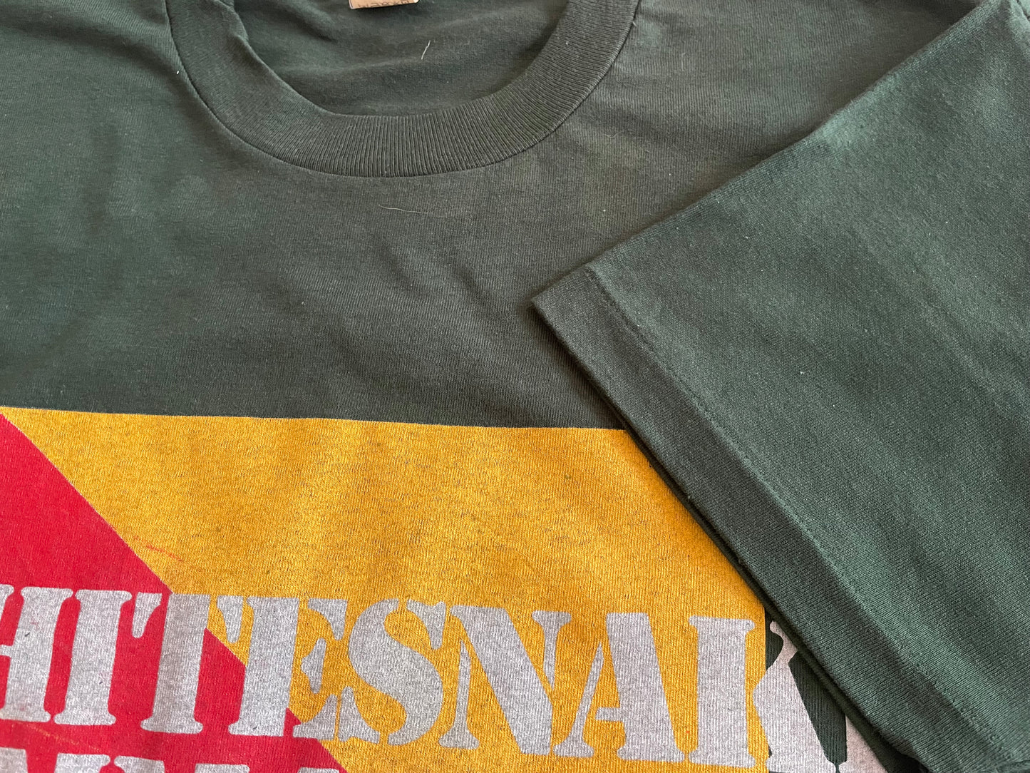 Whitesnake - Whitesnake Commando’s / European Tour 1990 - Original Vintage t-shirt