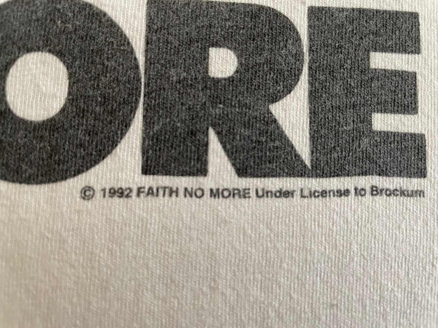 Faith No More - European Tour 1992 - Original Vintage t-shirt