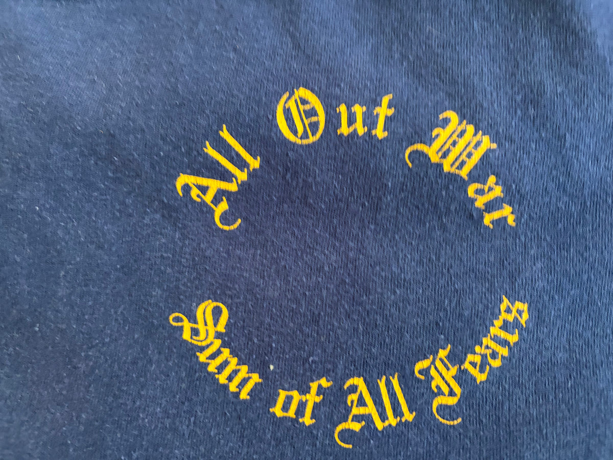 All Out War - Sum Of All Fears / Destined To Burn - Official 00’s shirt