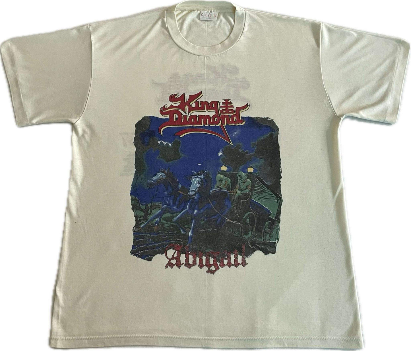 King Diamond - Abigail / European Tour 1987 - Original Vintage t-shirt