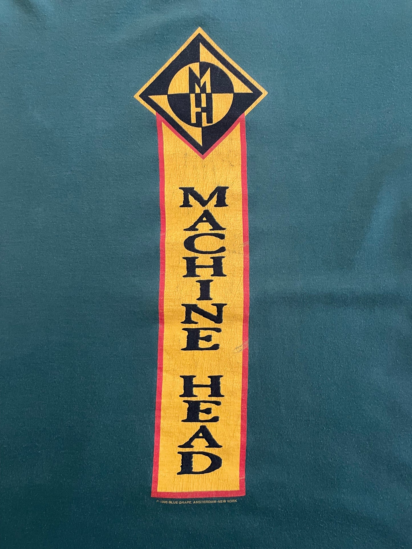 Machine Head - An Open Mind With A Closed Fist - Original Vintage 1995 T-shirt