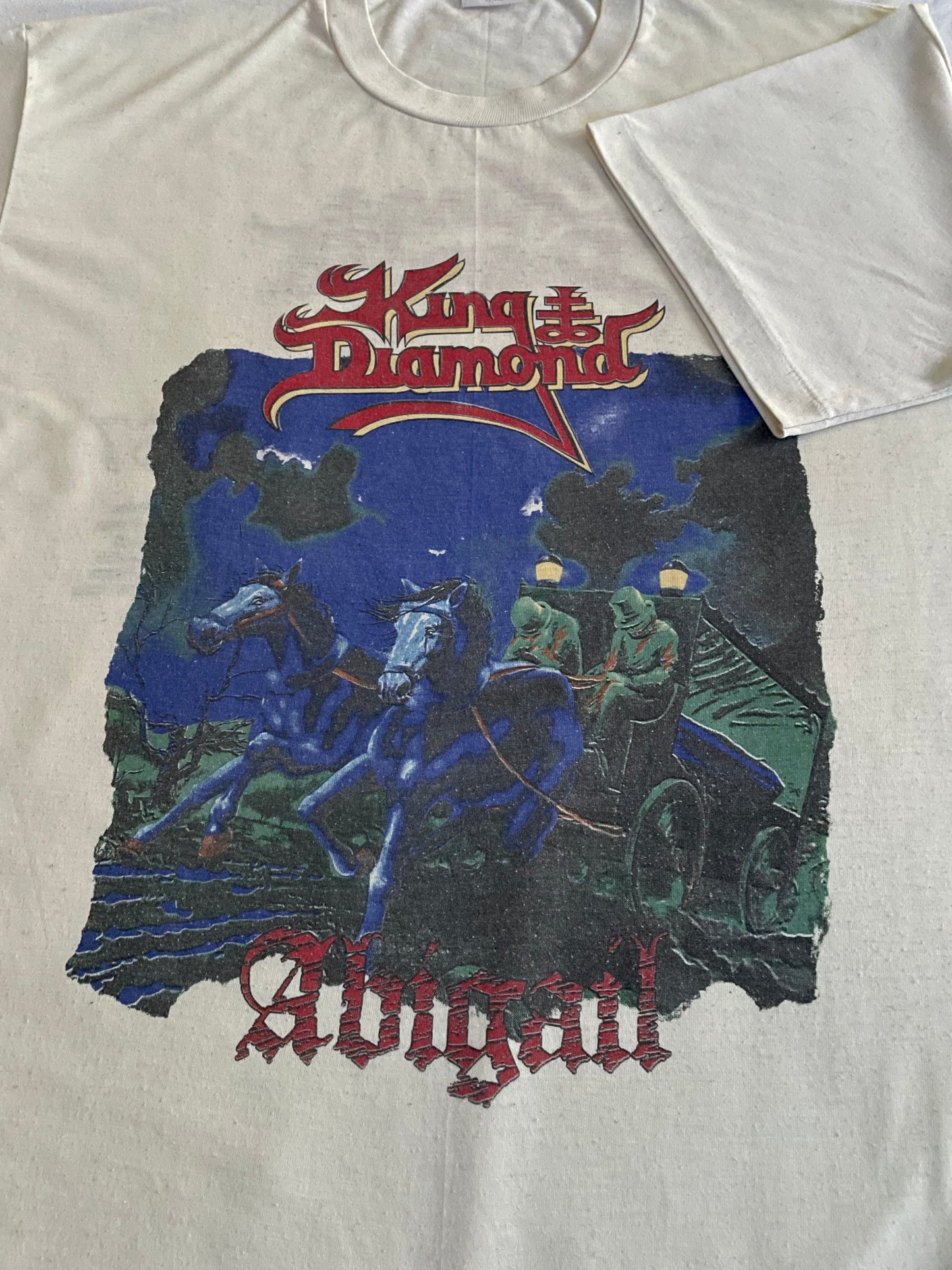 King Diamond - Abigail / European Tour 1987 - Original Vintage t-shirt