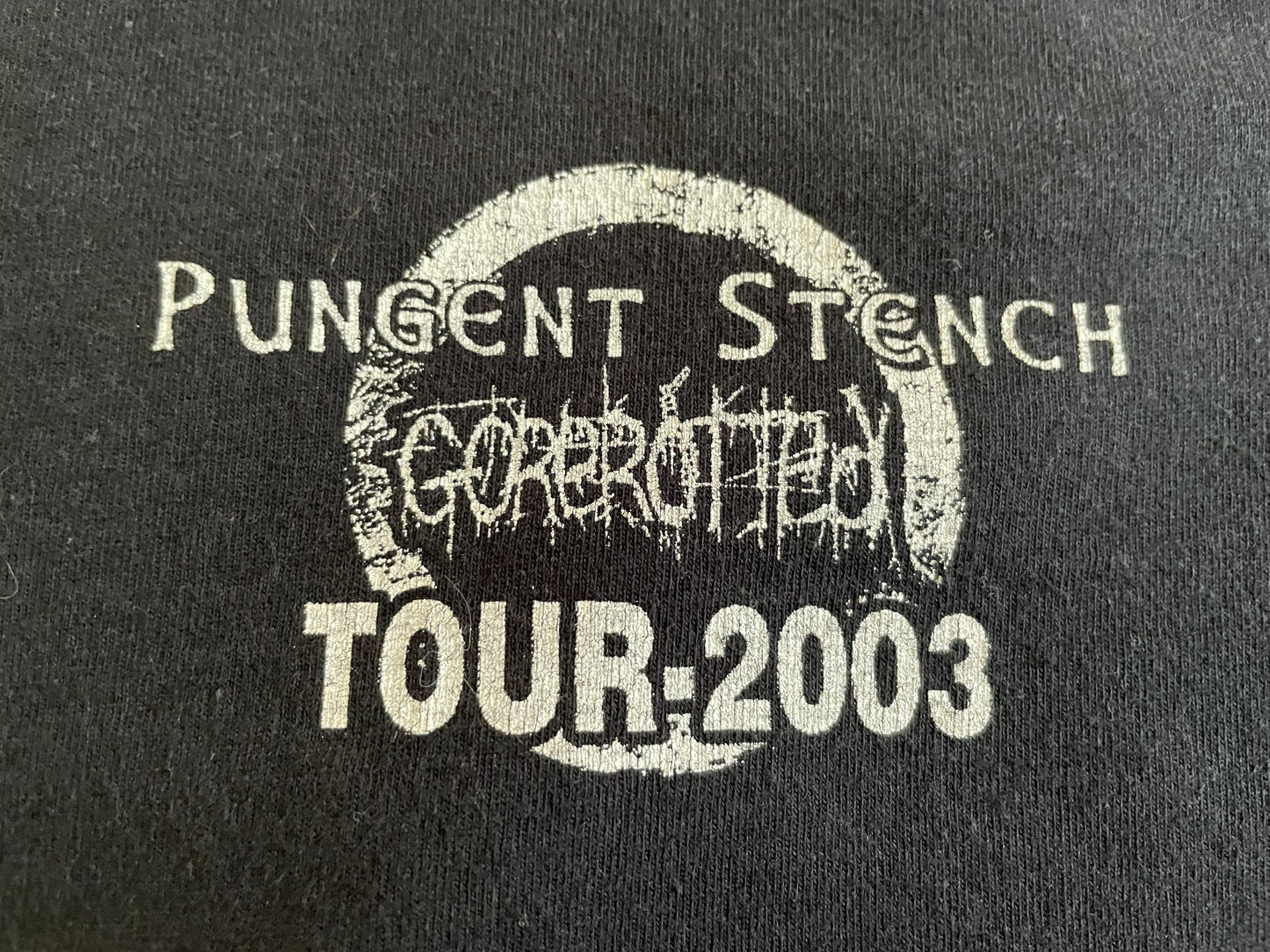 Pungent Stench / Gorerotted - Original Vintage ‘03 Tourshirt