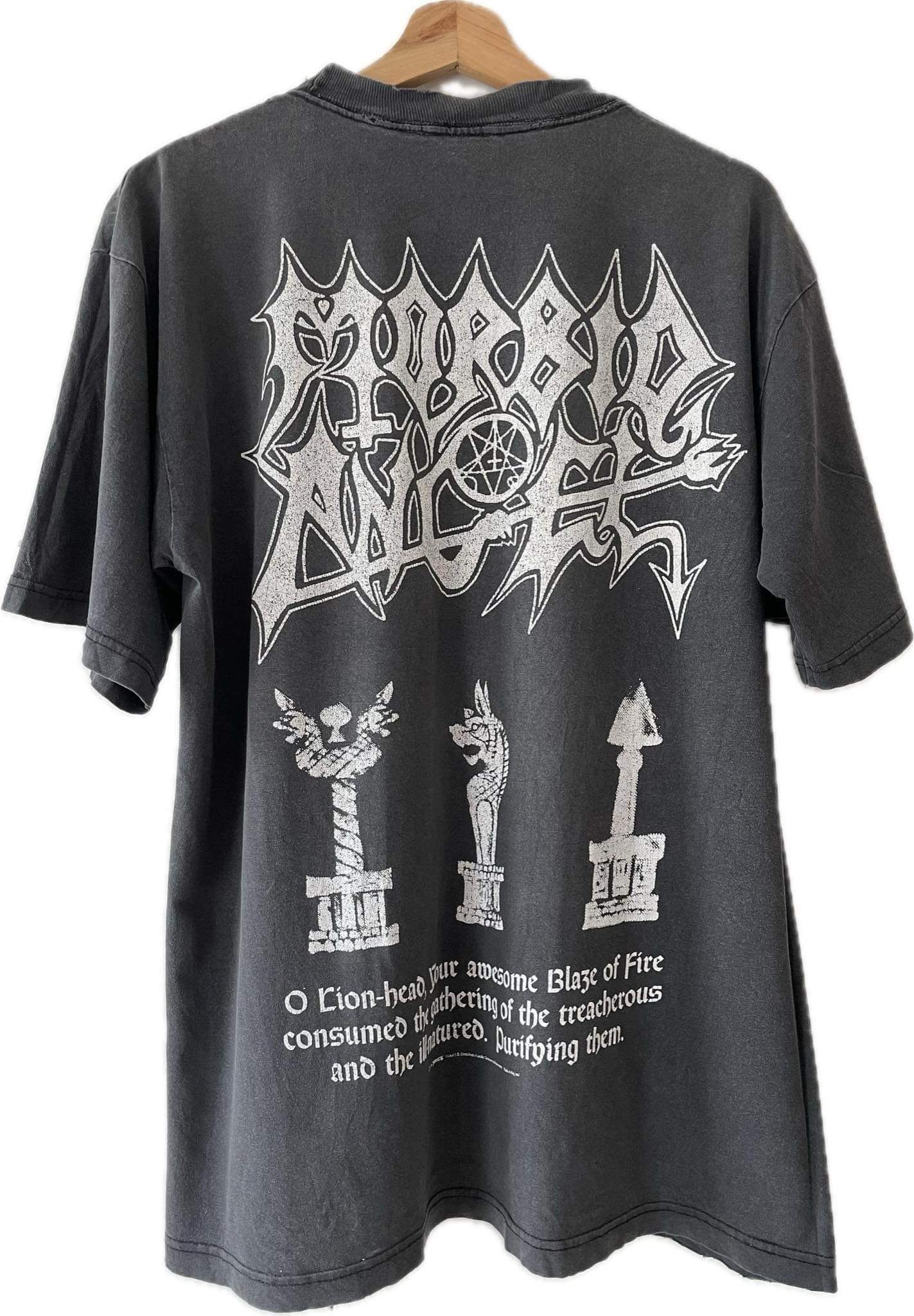 Morbid Angel - Formulas Fatal To The Flesh - Original Vintage 1999 t-s –  MSFS VINTAGE, image size:1423x2048