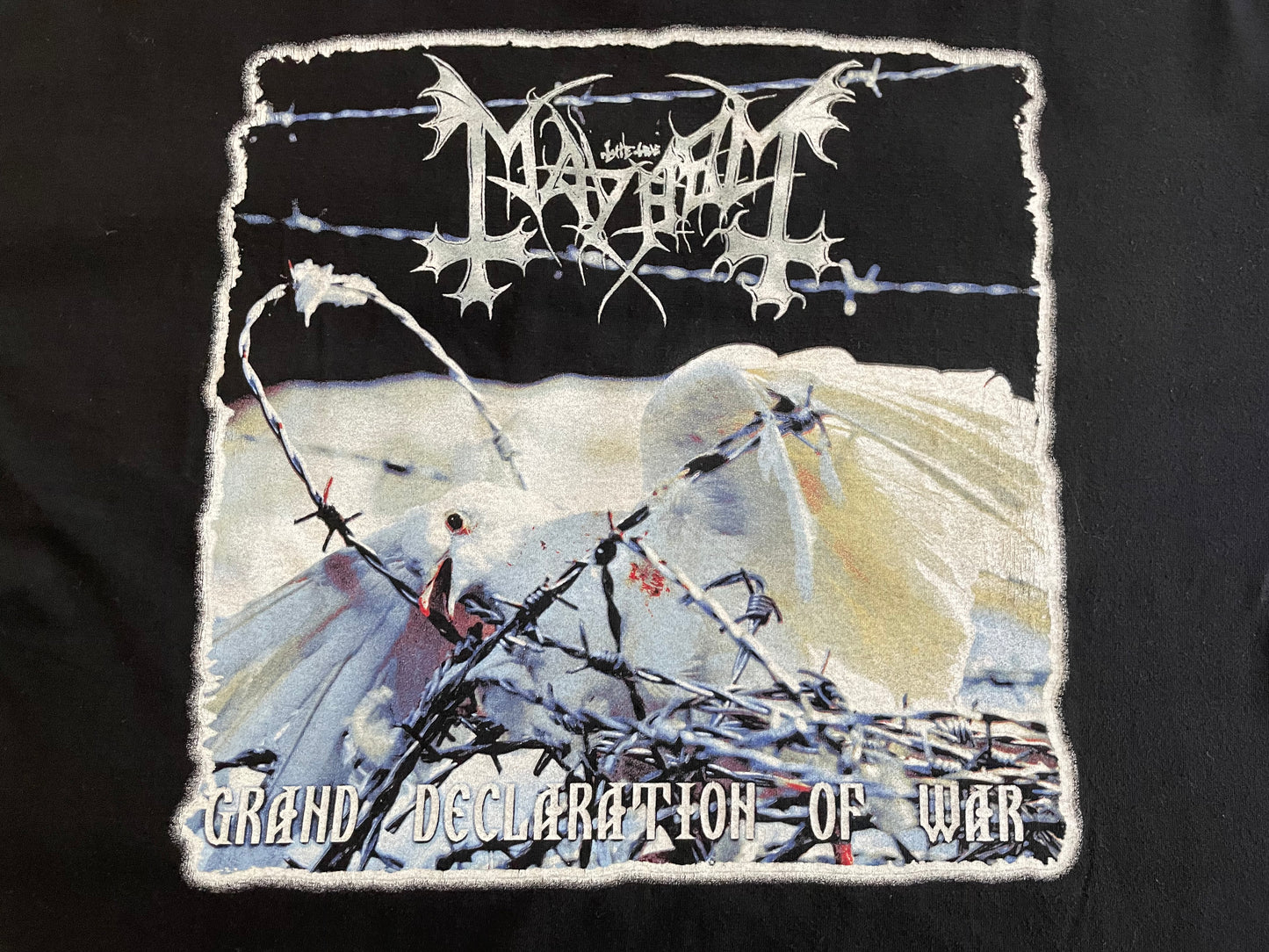 Mayhem - Grand Declaration Of War - Original Vintage 2000 Longsleeve