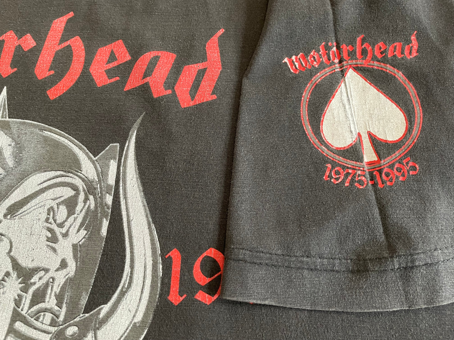 Motörhead - 20 years shirt 1975/1995 - Original Vintage 1995 t-shirt