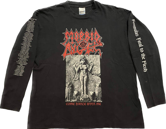 Morbid Angel - Formulas Fatal To The Flesh / European Tour 1998 Original Vintage Longsleeve