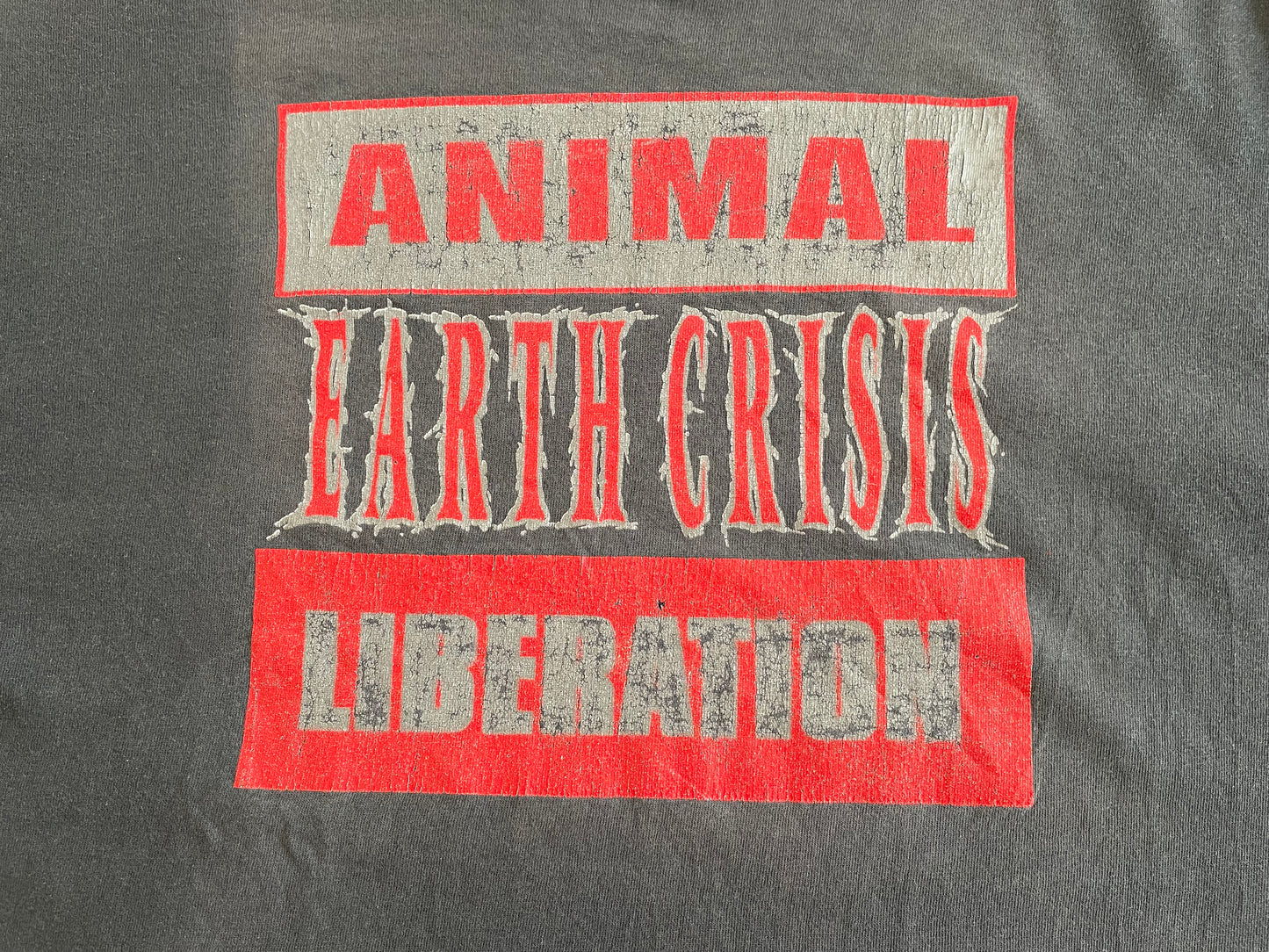 Earth Crisis - Animal Liberation - Original Vintage 90’s T-Shirt