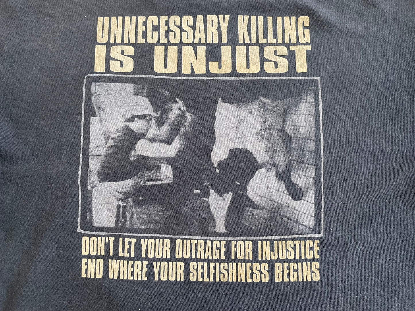 Earth Crisis - Animal Liberation - Original Vintage 90’s T-Shirt