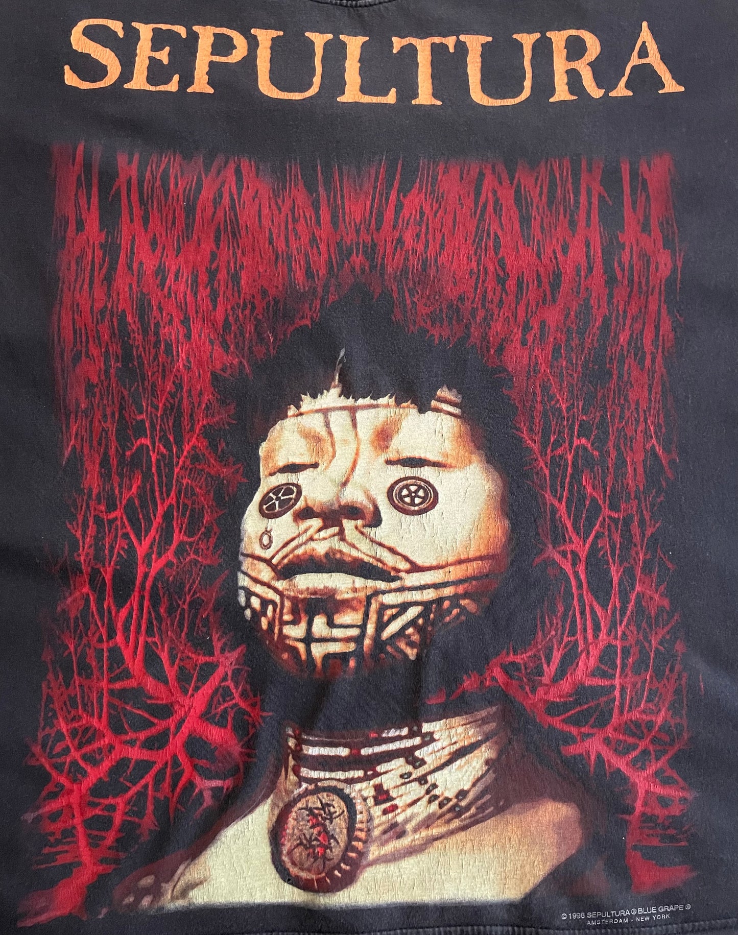 Sepultura - Roots - Original Vintage 1996 t-shirt