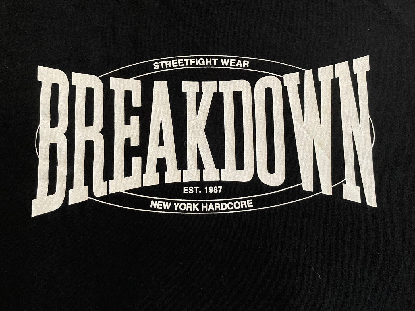 Breakdown- Streetfight Wear / NYHC - Original early Y2k T-shirt