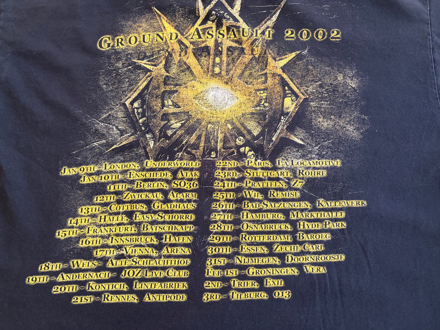 Bolt Thrower - Ground Assault 2002 - Original Vintage Longsleeve