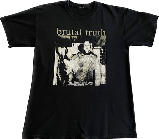 Brutal Truth - Table For Two - Original 2007 t-shirt