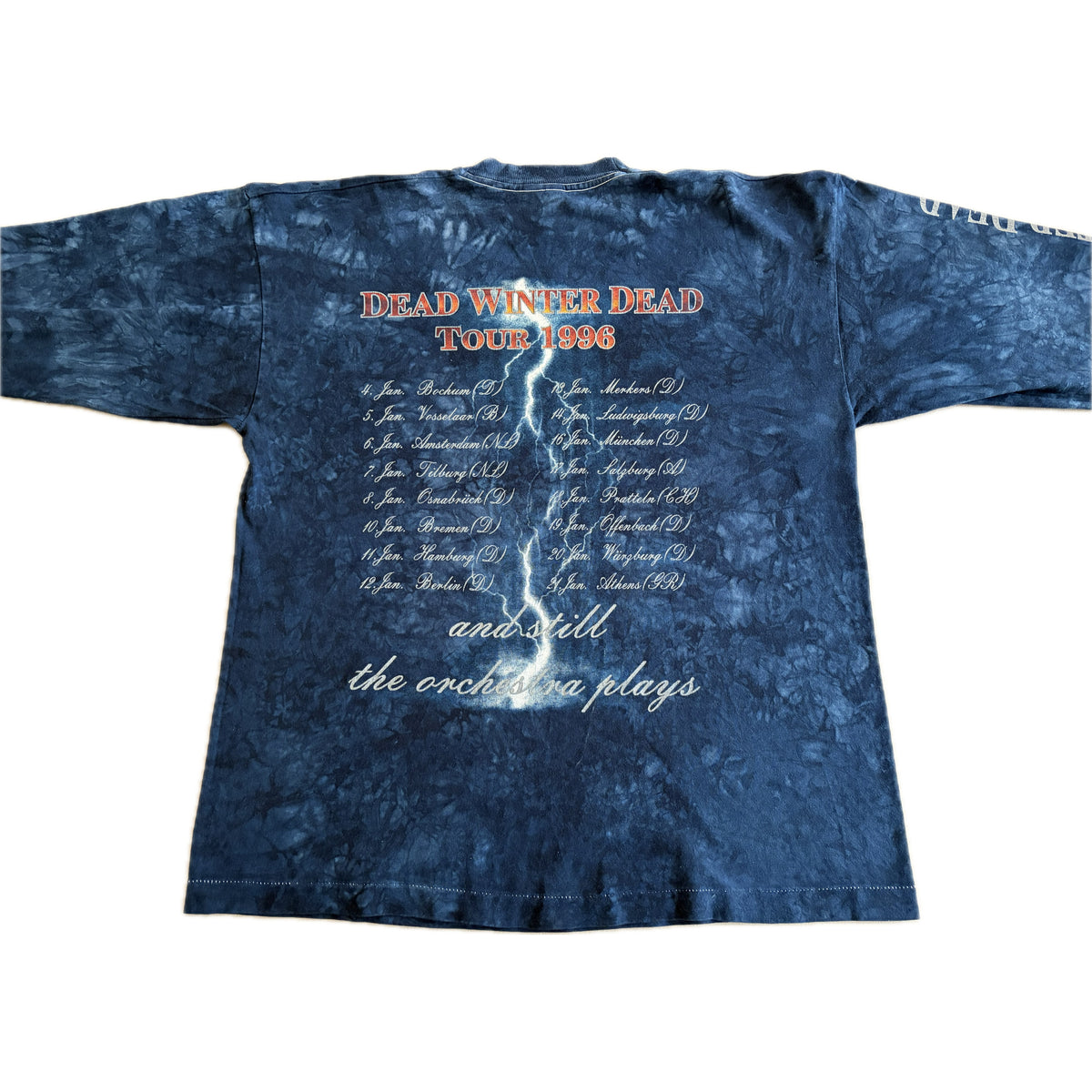 Savatage - Dead Winter Dead - European Tour 1996 - Original Vintage Longsleeve
