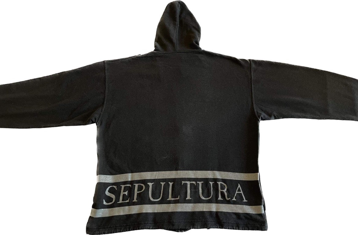 Sepultura - Original Vintage 1995 Zipper Hoodie