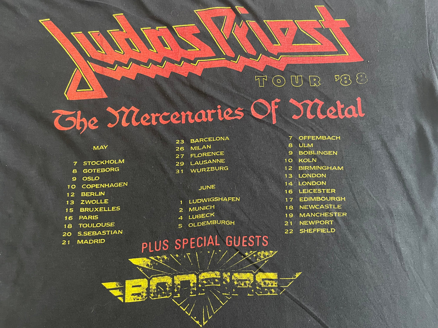 Judas Priest - Ram It Down / Mercenaries Of Metal Tour ‘88