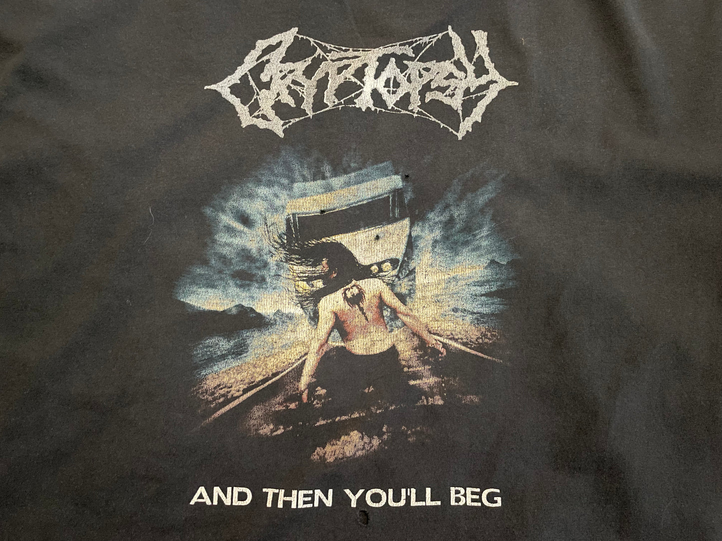 Cryptopsy - And Then You’ll Beg - Original Vintage 2000 Longsleeve