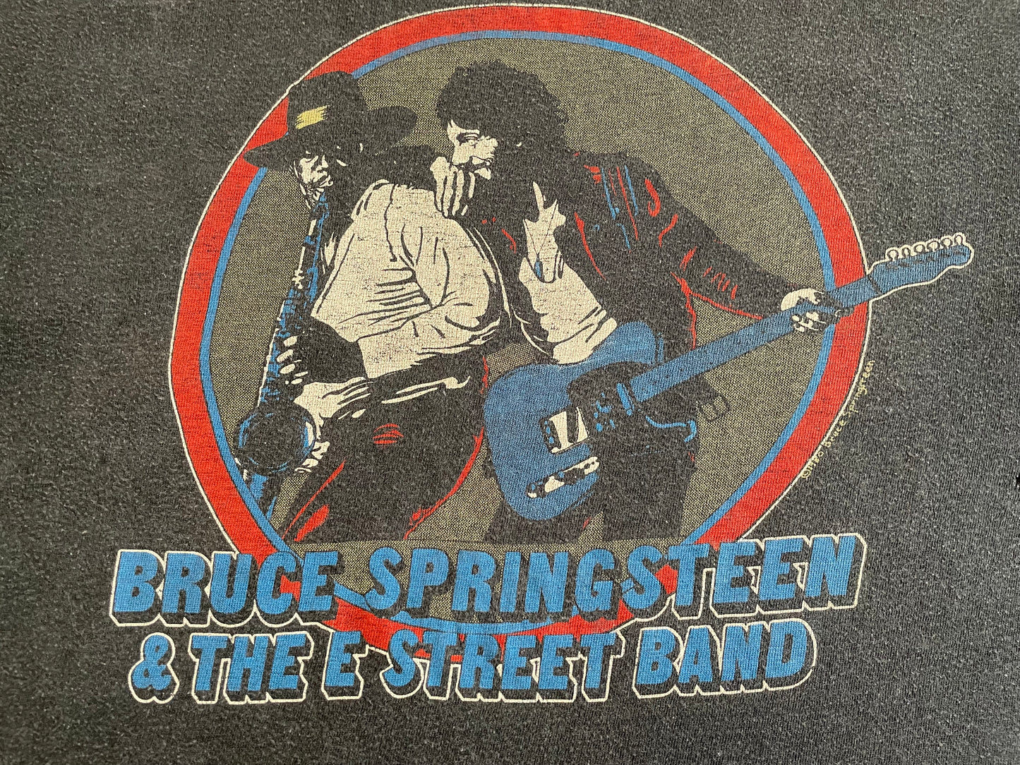 Bruce Springsteen & The E Street Band - World Tour 1980-1981 - Original Vintage t-shirt