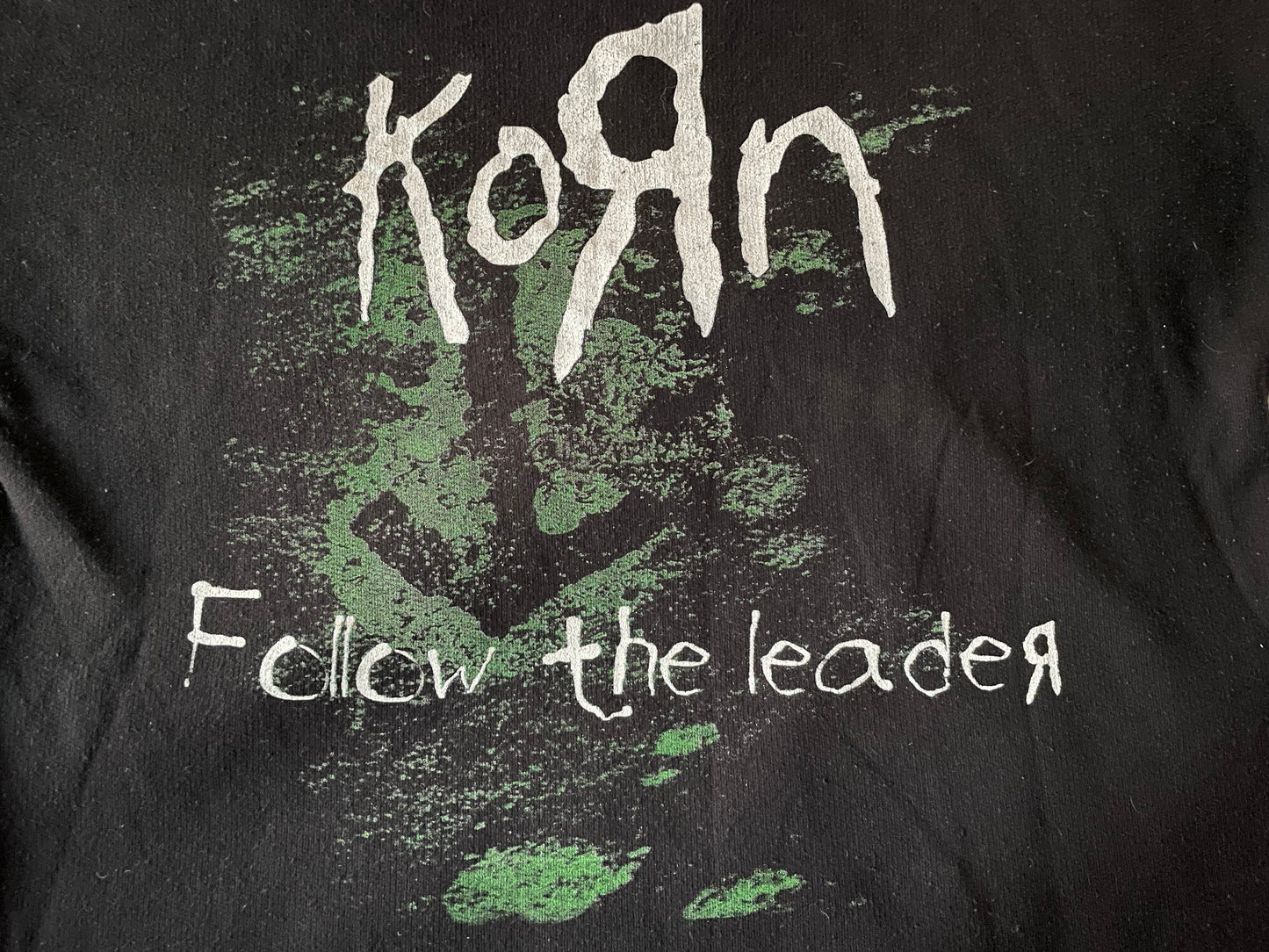Korn - Follow The Leader - 90’s Vintage European Bootleg Hoodie