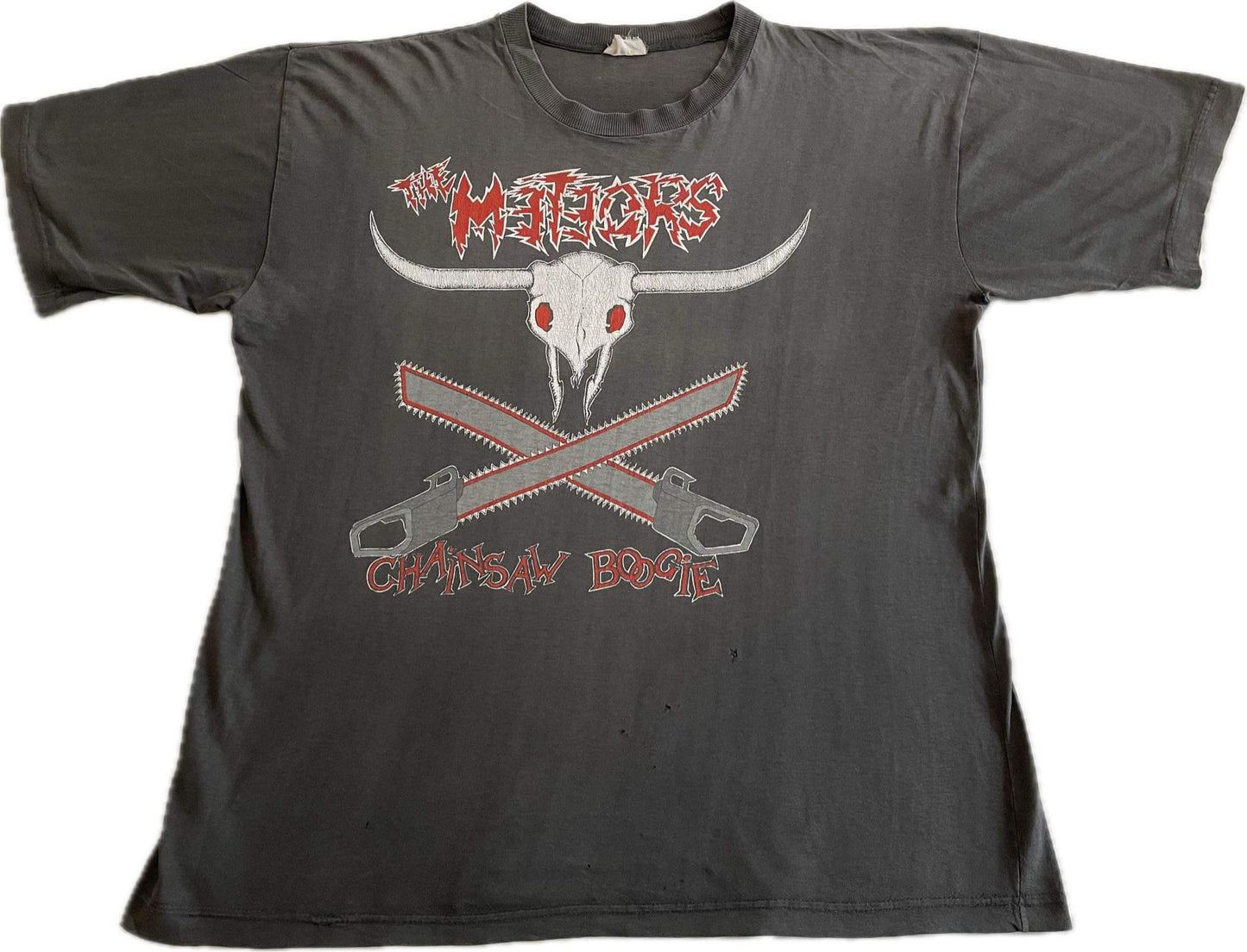 The Meteors - Chainsaw Boogie - Original Vintage 90's t-shirt