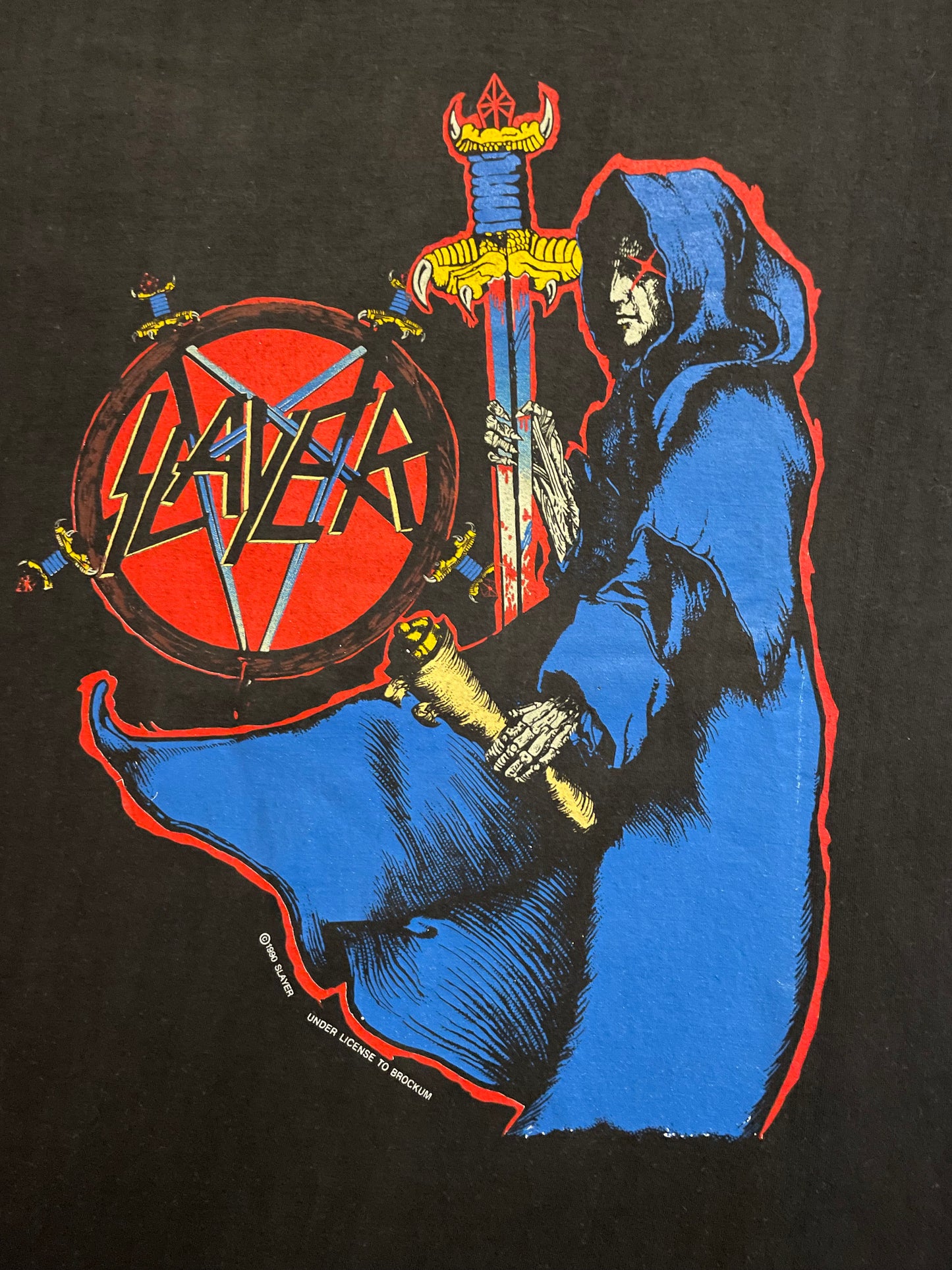 Slayer - Spill The Blood - Original Vintage 1990 t-shirt