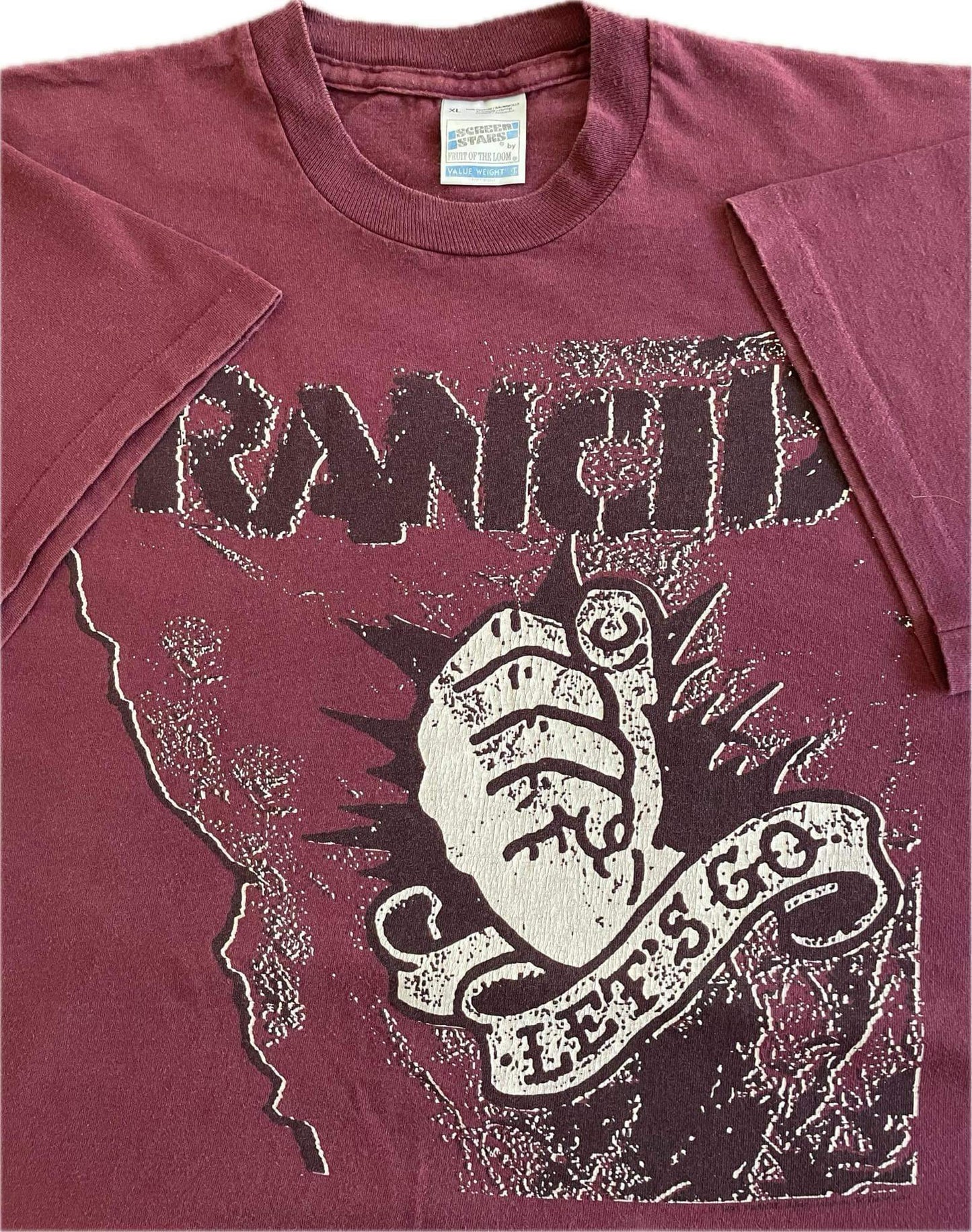 Rancid - Let’s Go - Original Vintage 1994 t-shirt