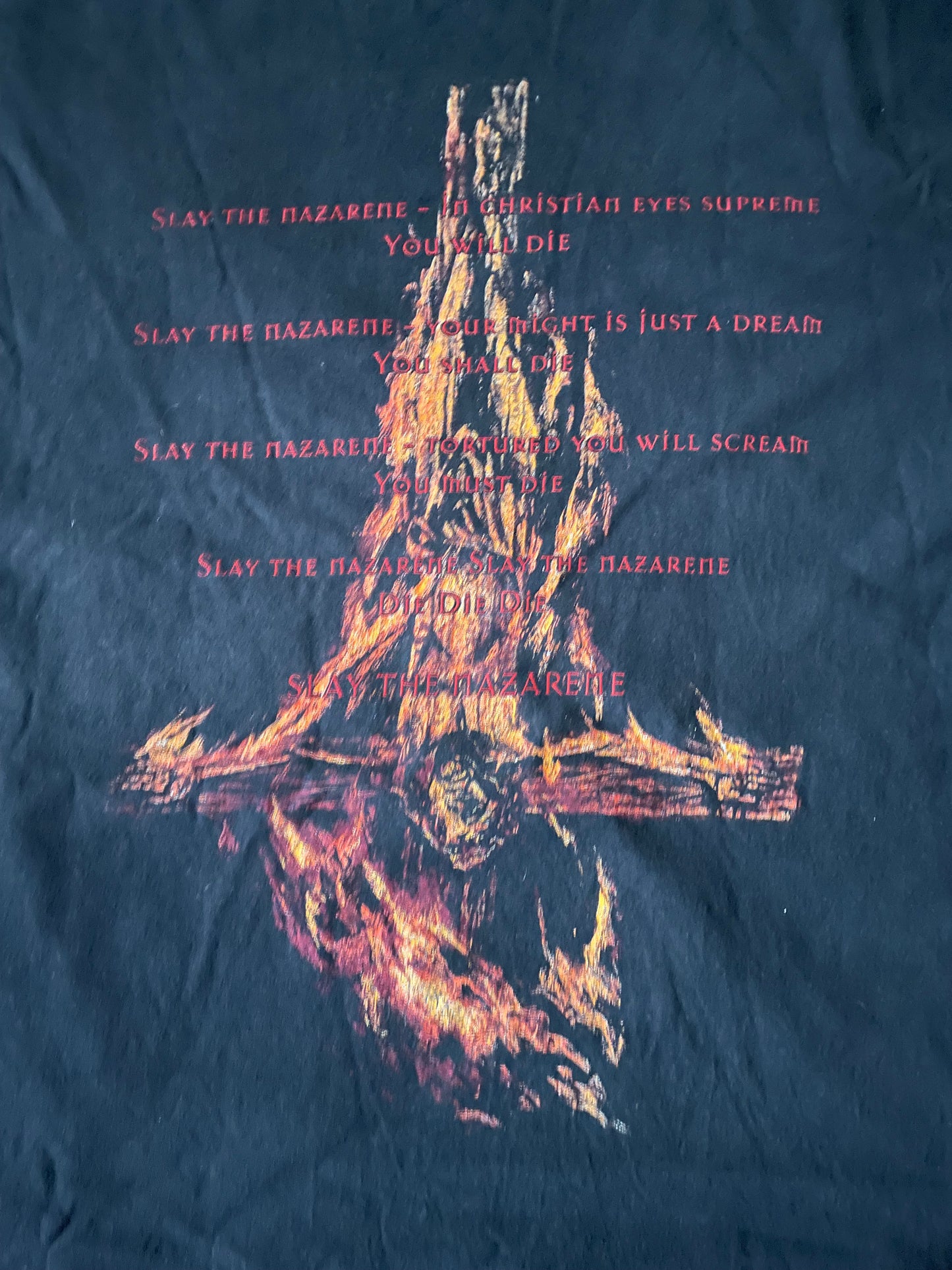 Marduk - Slay The Nazarene - Original Vintage 1998 T-shirt