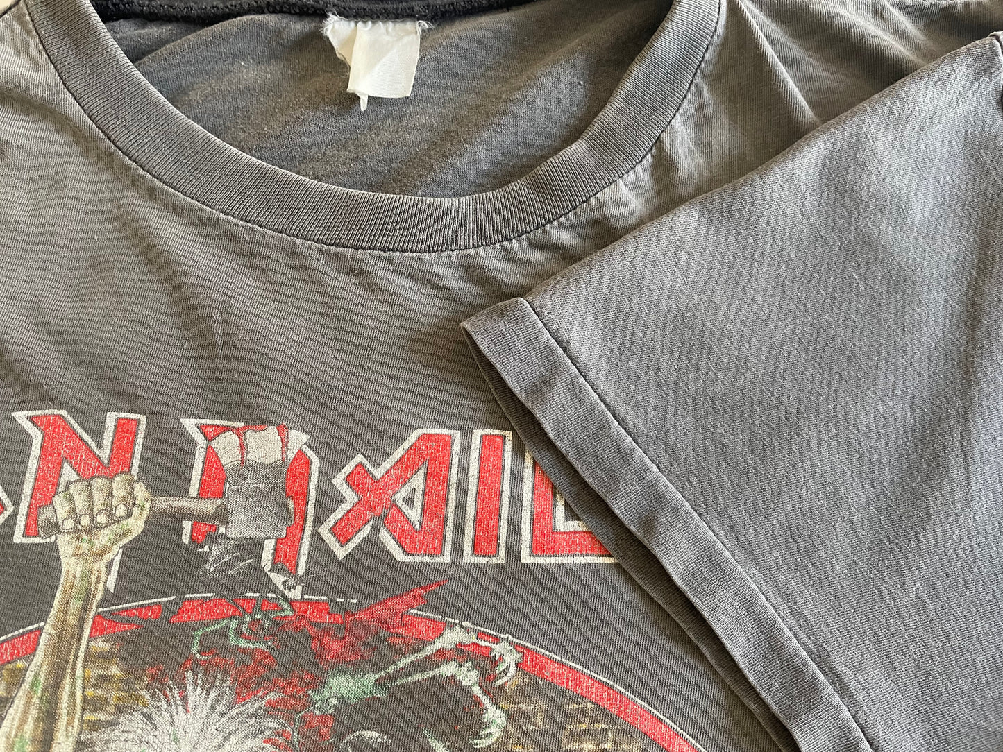 Iron Maiden - Bring Your Daughter... / Roskilde Festival 1991 - Original Vintage T-shirt
