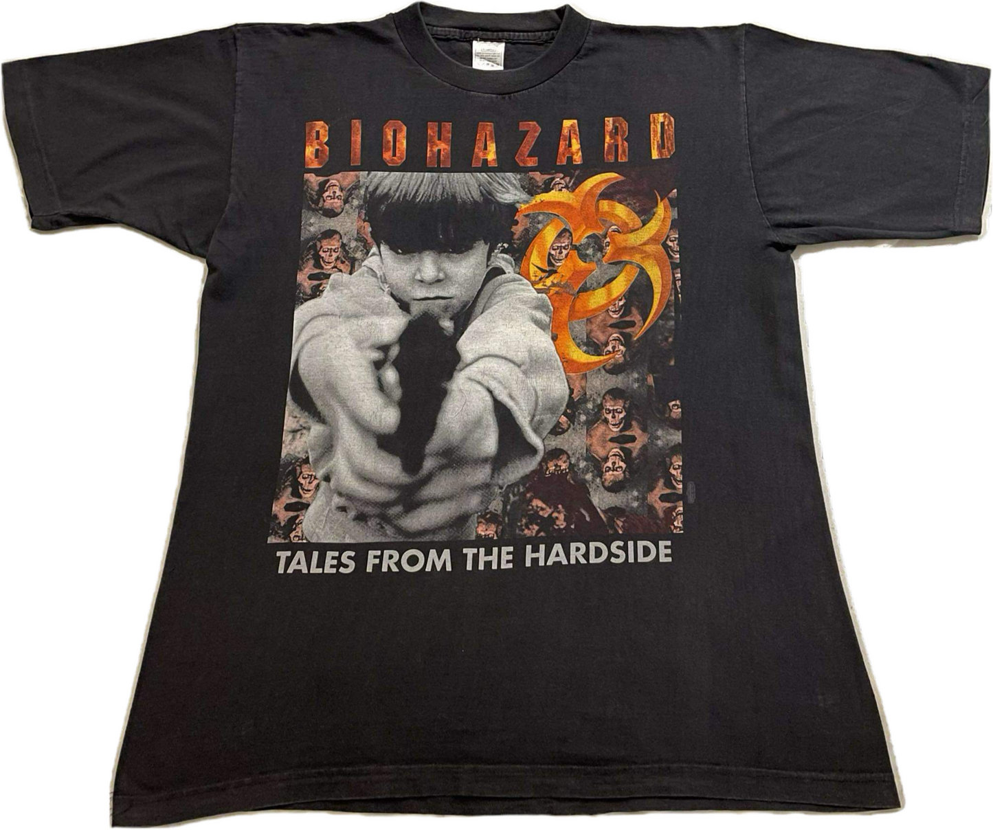 Biohazard - Tales From The Hard Side / European Summer Tour 1995 - Original Vintage t-shirt