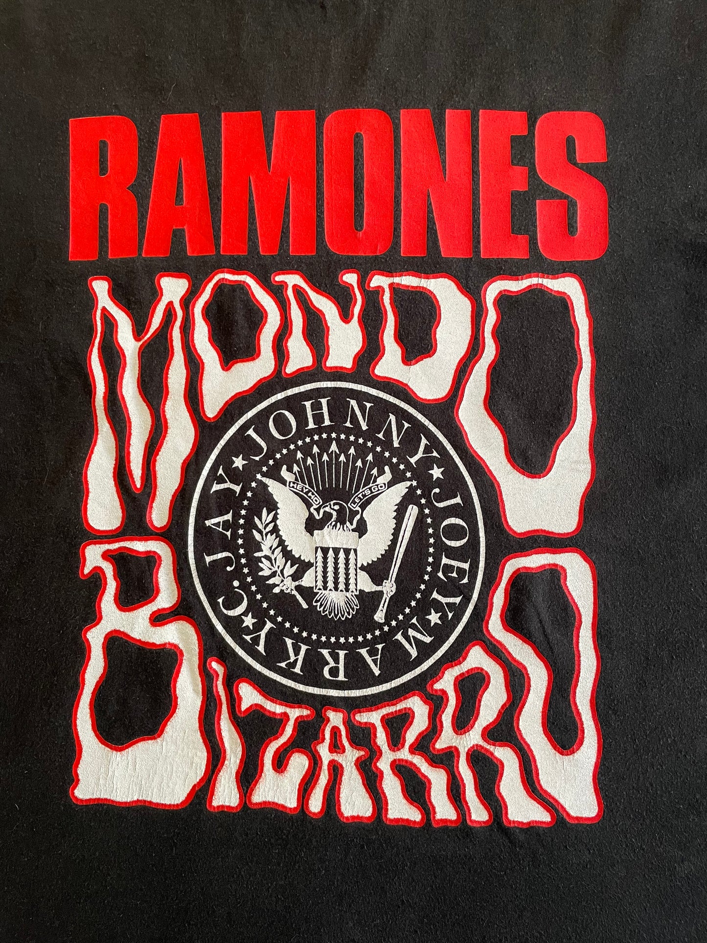 Ramones - Mondo Bizarro US Tour 1992 - Original Vintage T-Shirt
