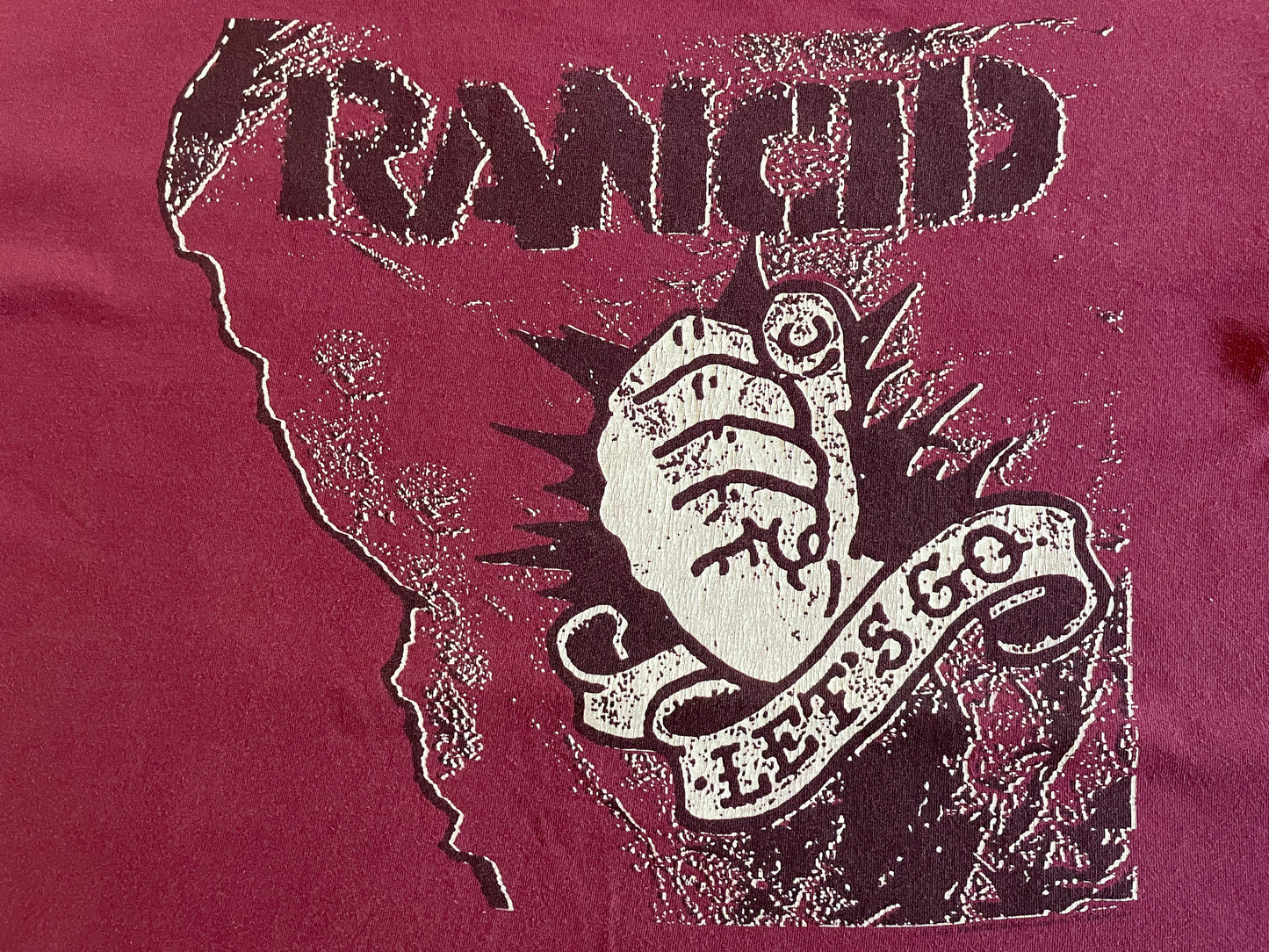 Rancid - Let’s Go - Original Vintage 1994 t-shirt